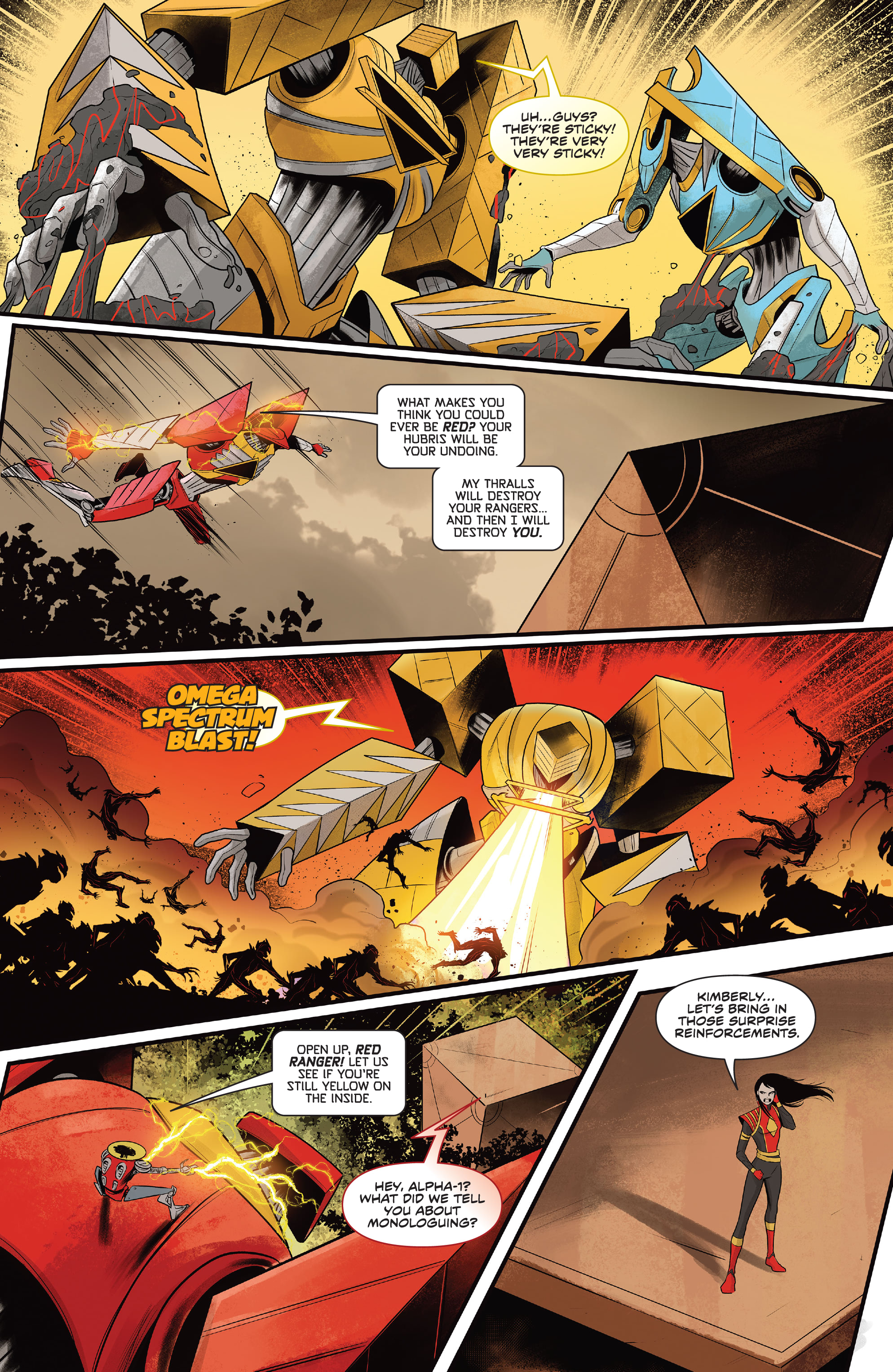 Read online Mighty Morphin Power Rangers comic -  Issue #106 - 17