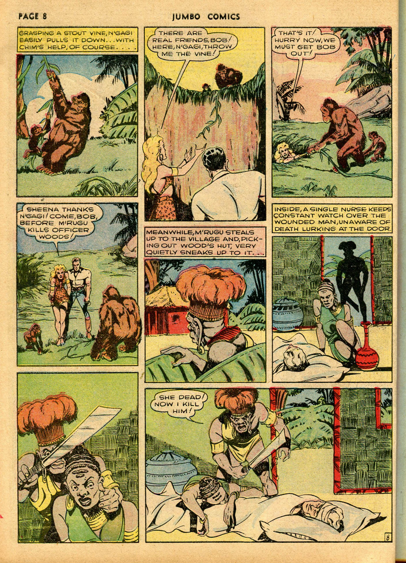 Read online Jumbo Comics comic -  Issue #21 - 10