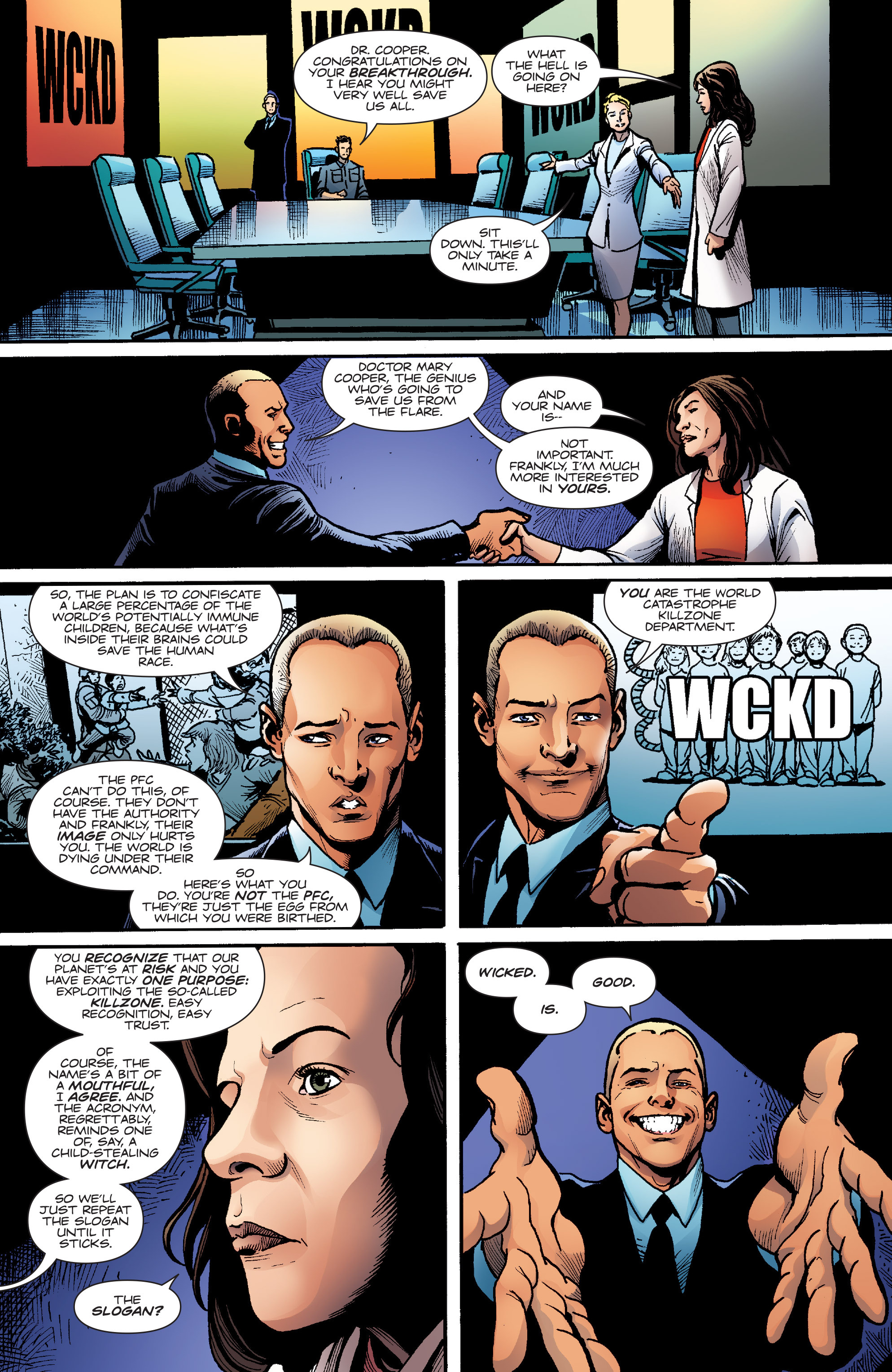 Read online Maze Runner: The Scorch Trials Official Graphic Novel Prelude comic -  Issue # TPB - 74