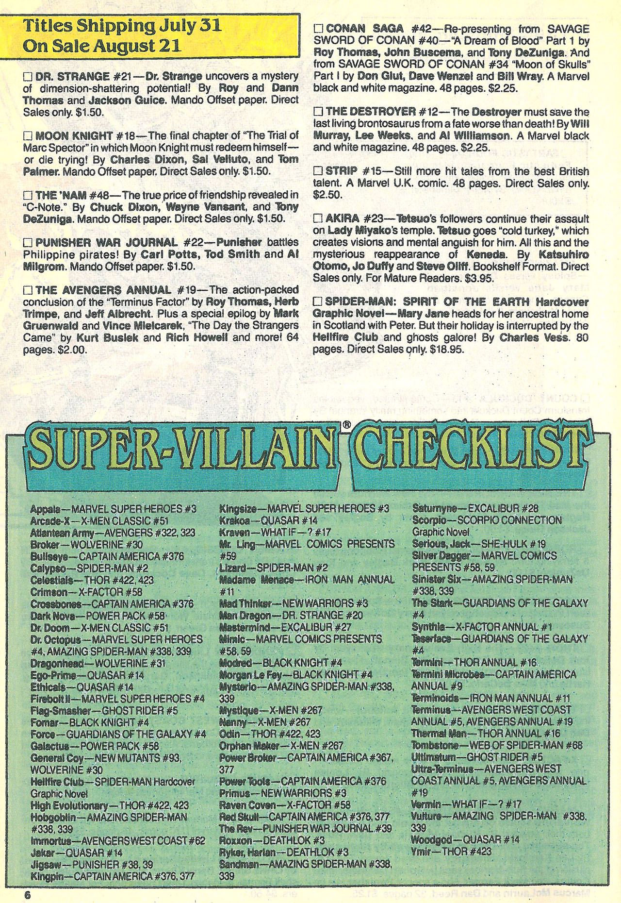 Read online Marvel Age comic -  Issue #91 - 8