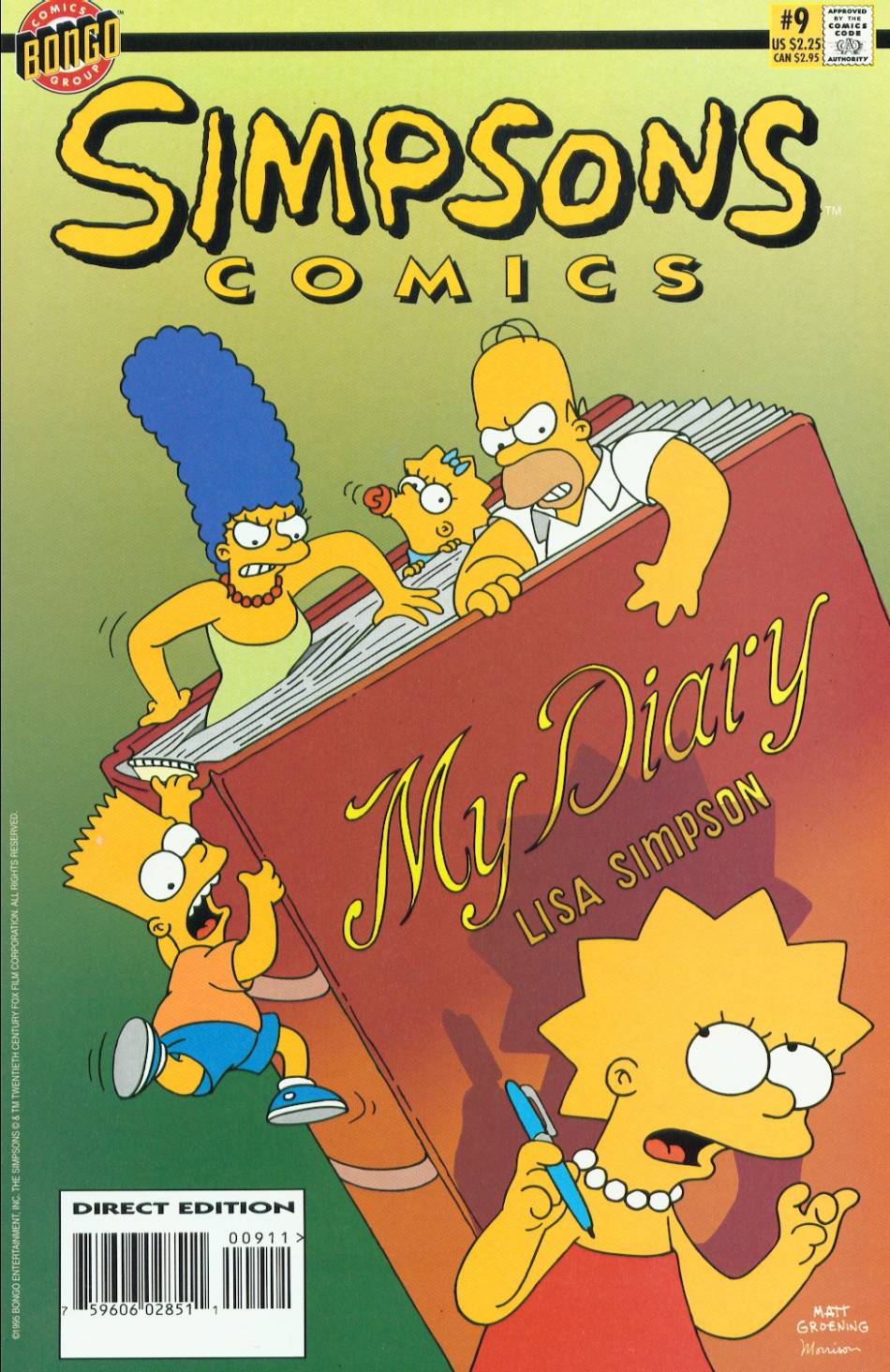 Simpsons Comics issue 9 - Page 1