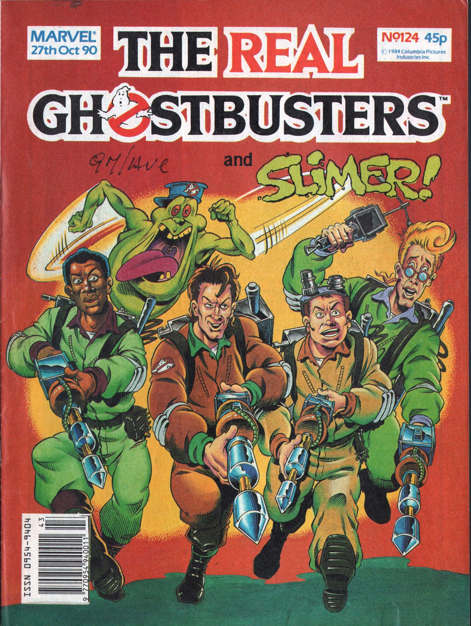 Read online The Real Ghostbusters comic -  Issue #124 - 1