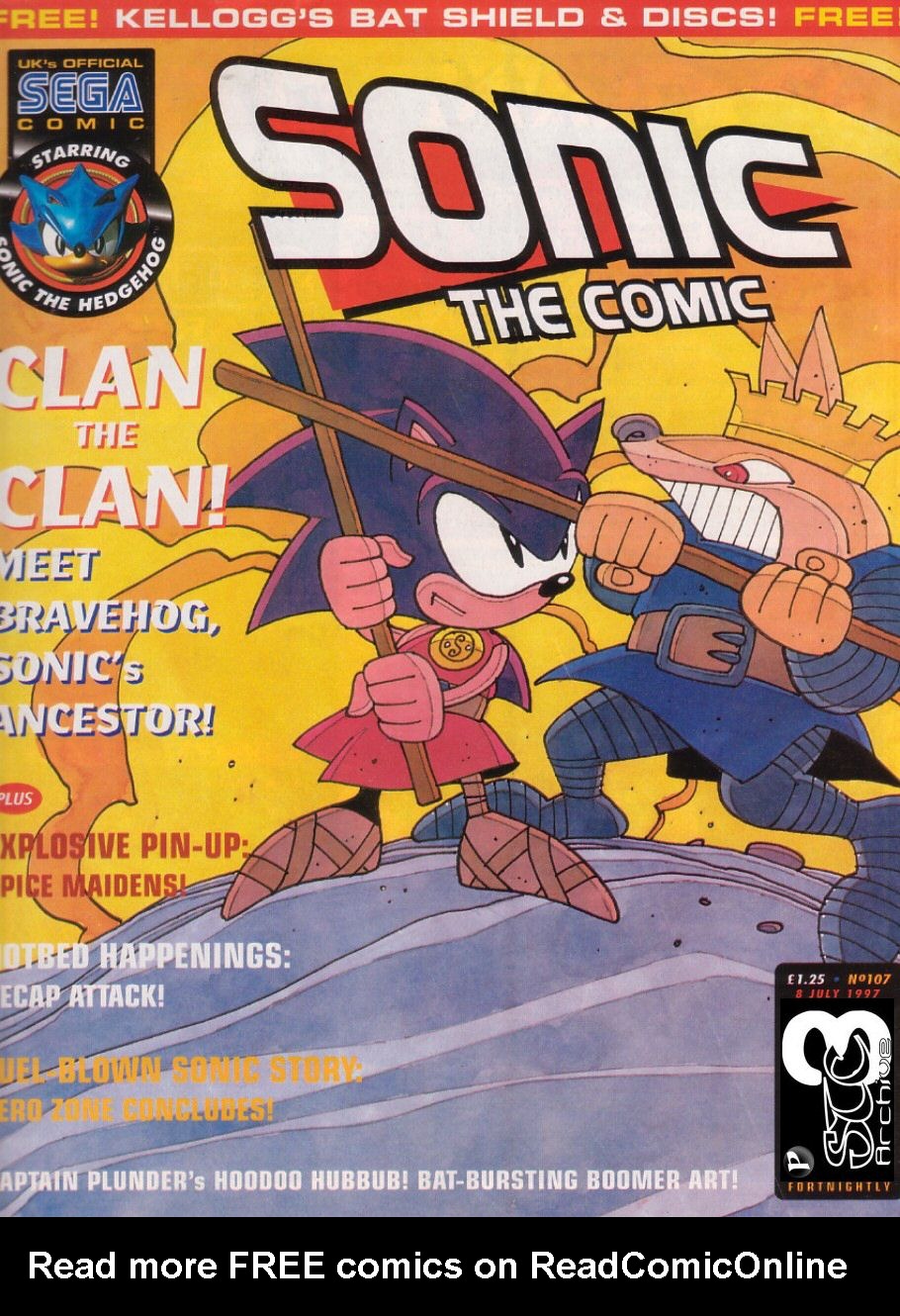 Read online Sonic the Comic comic -  Issue #107 - 1