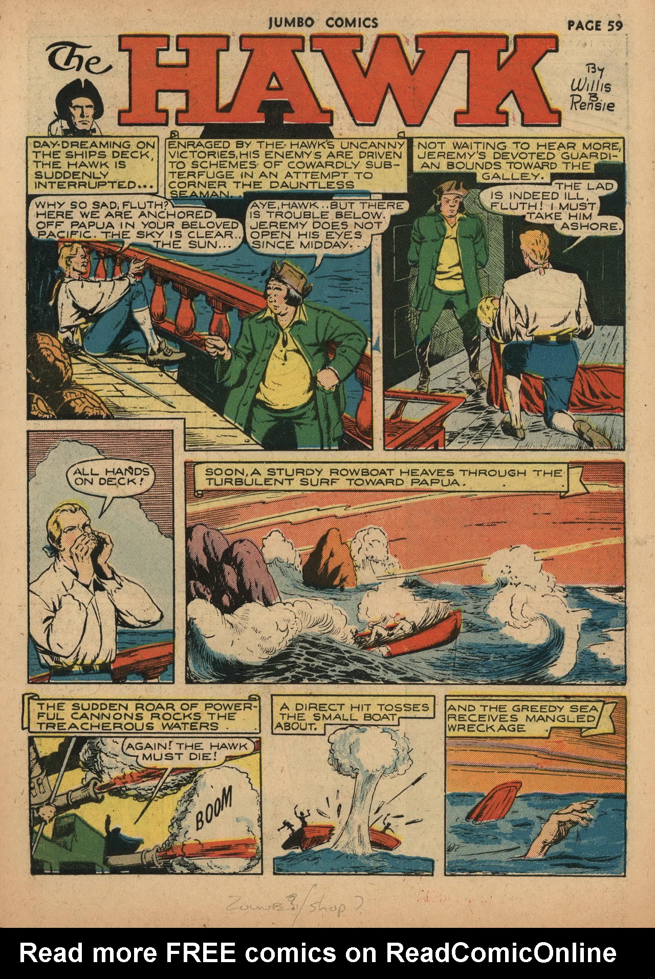 Read online Jumbo Comics comic -  Issue #37 - 61