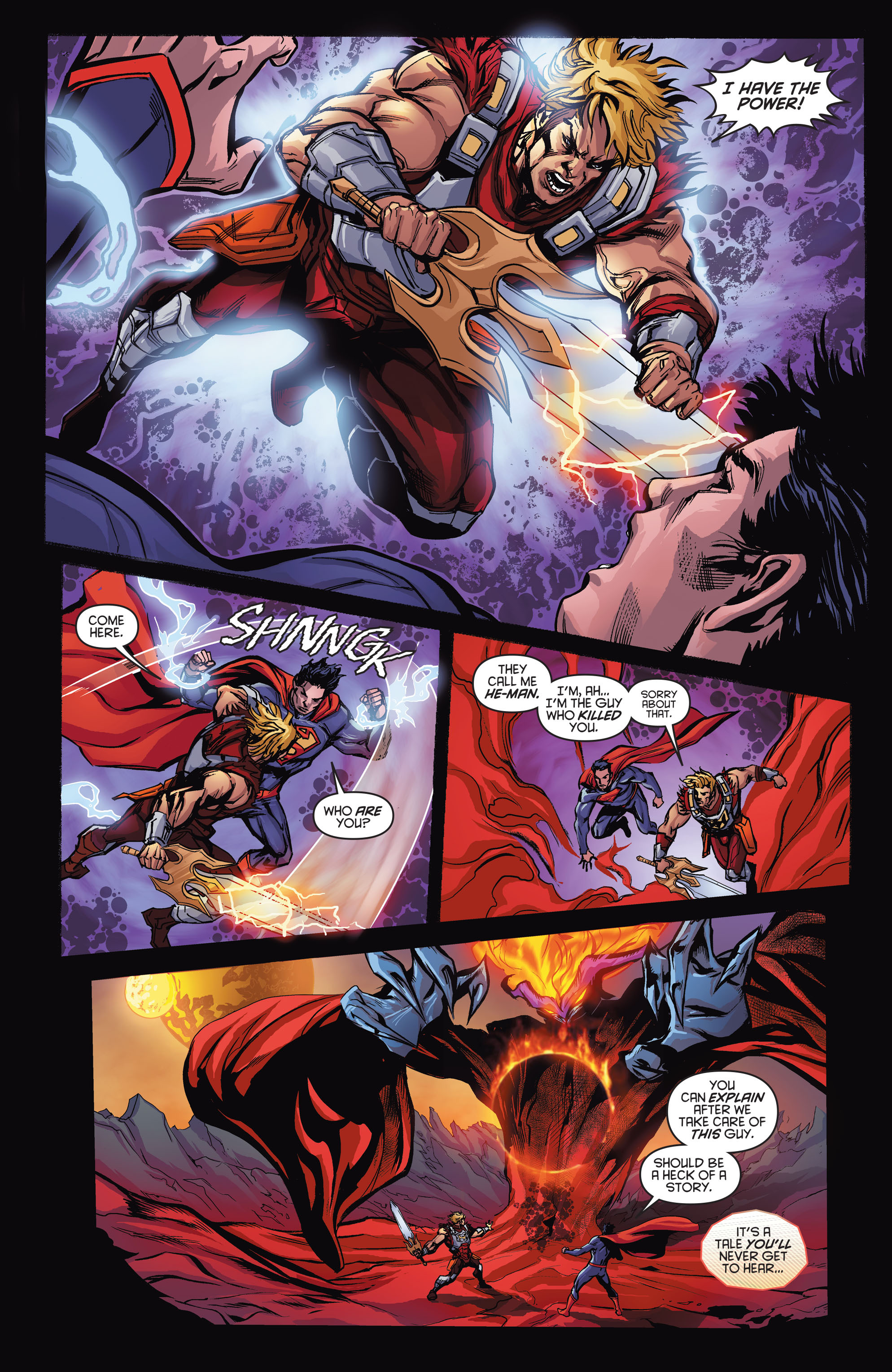 Read online DC Universe vs. The Masters of the Universe comic -  Issue #6 - 7