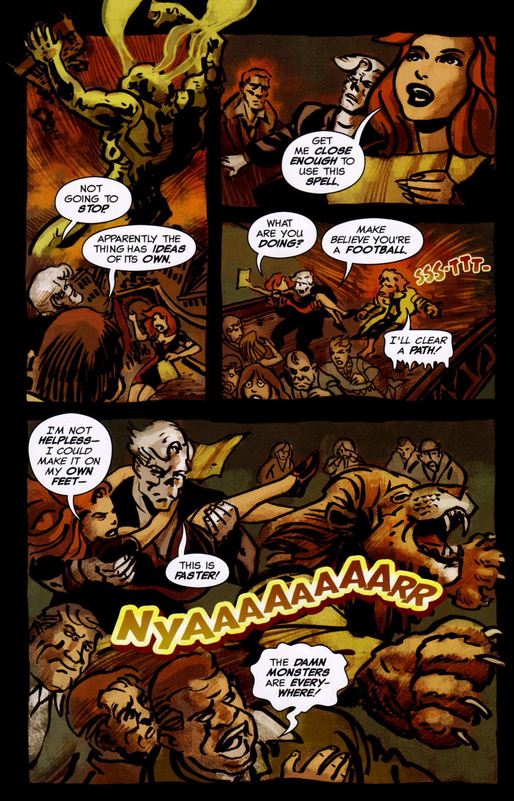 Read online Frankenstein Mobster comic -  Issue #7 - 14