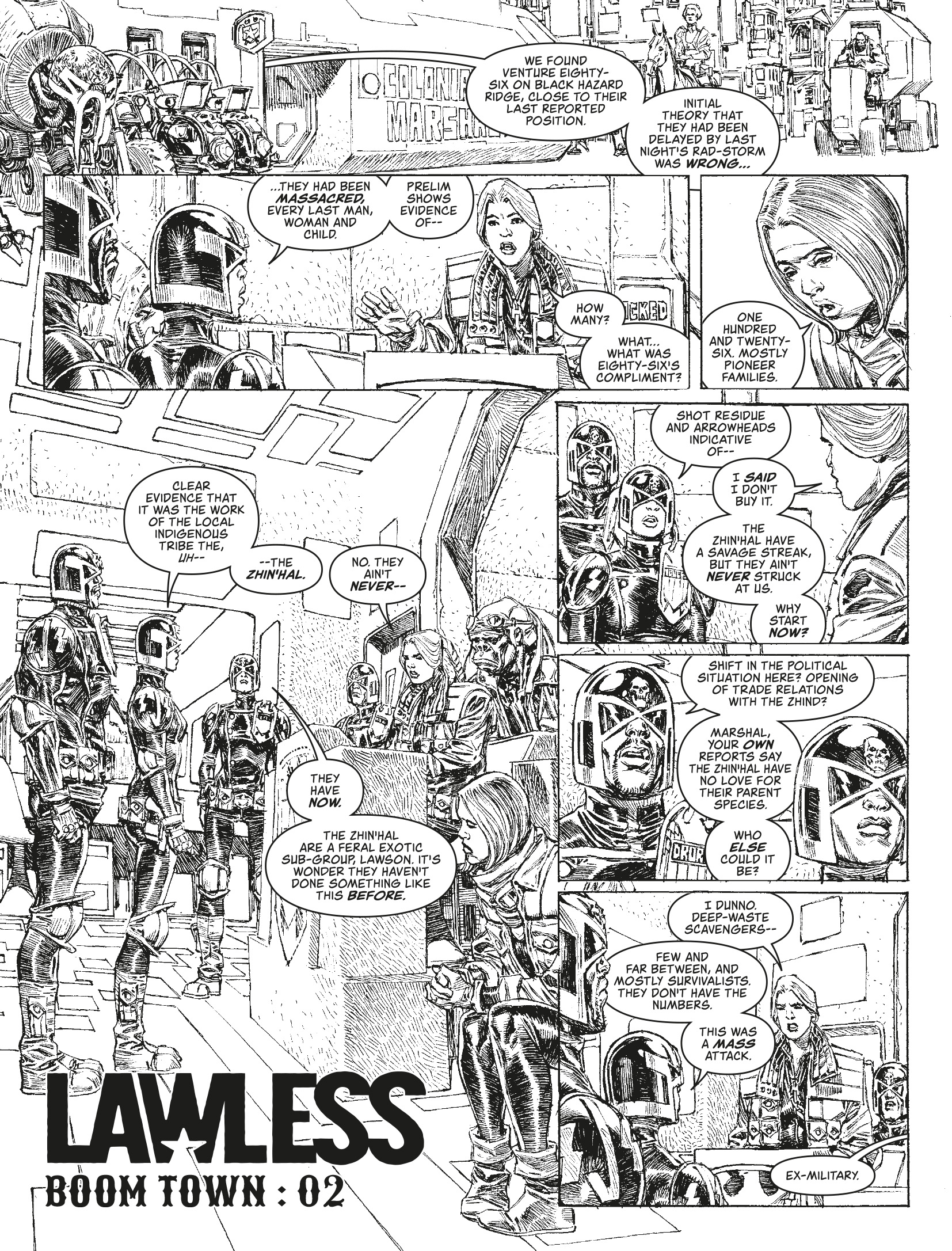 Read online Judge Dredd Megazine (Vol. 5) comic -  Issue #416 - 54