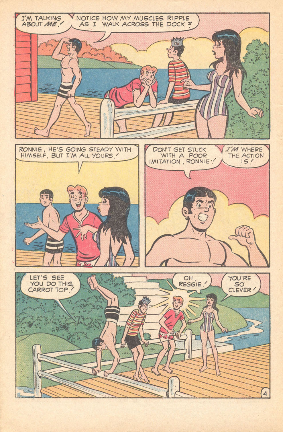 Read online Reggie and Me (1966) comic -  Issue #52 - 6