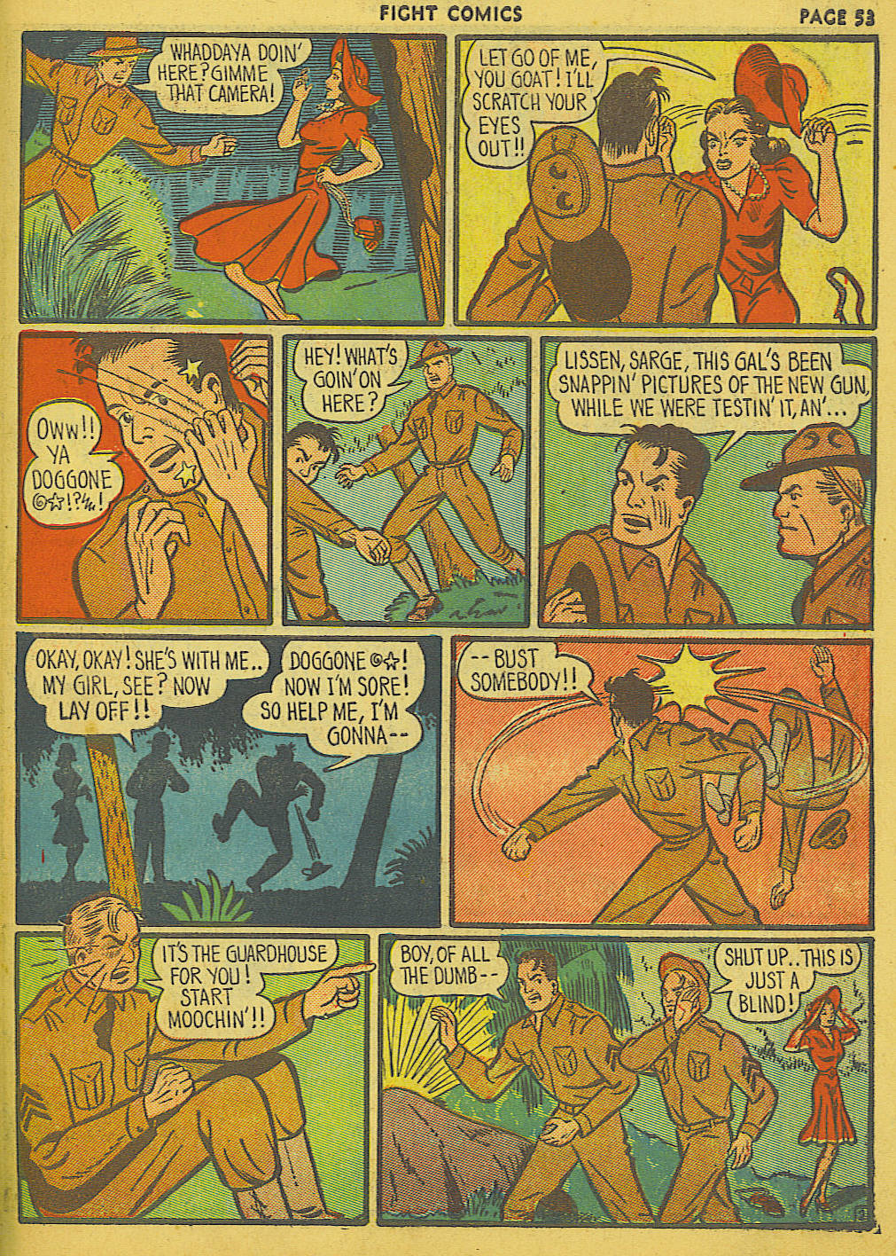 Read online Fight Comics comic -  Issue #6 - 55