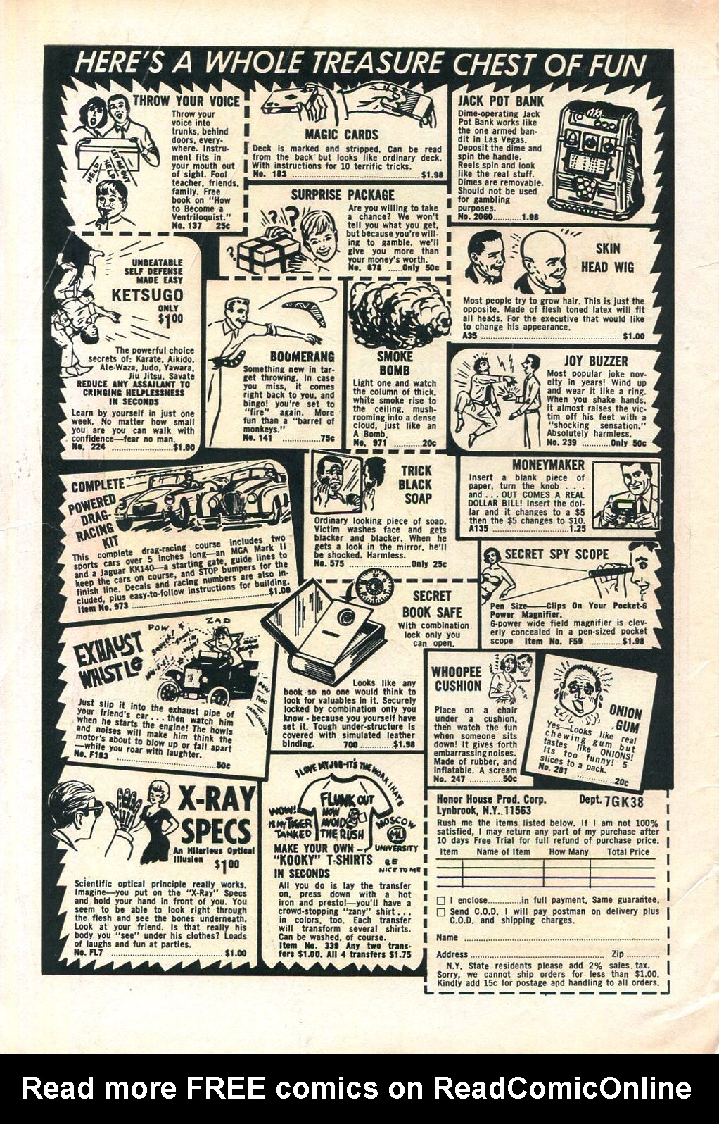 Read online Archie's Joke Book Magazine comic -  Issue #121 - 2