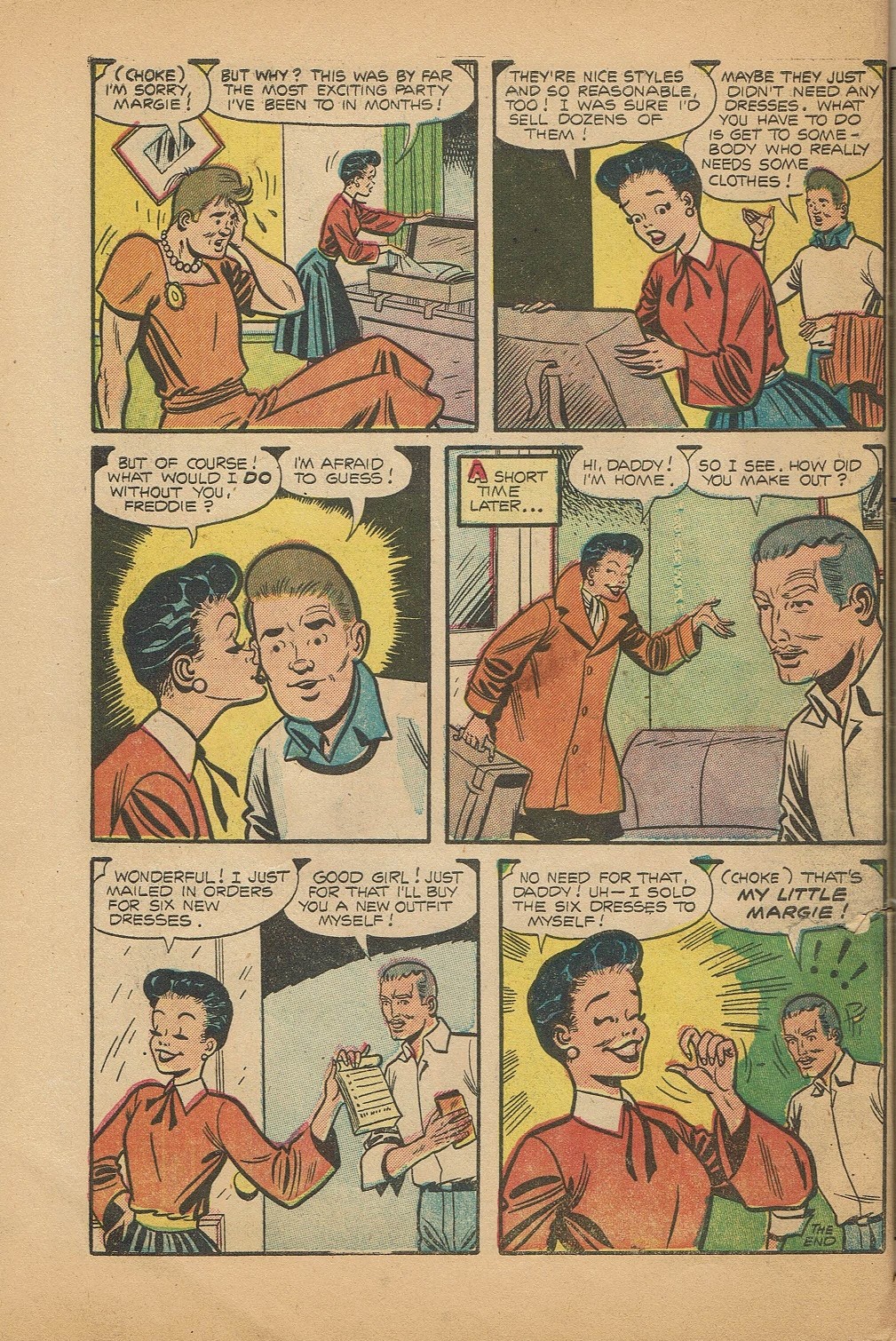 Read online My Little Margie (1954) comic -  Issue #7 - 35