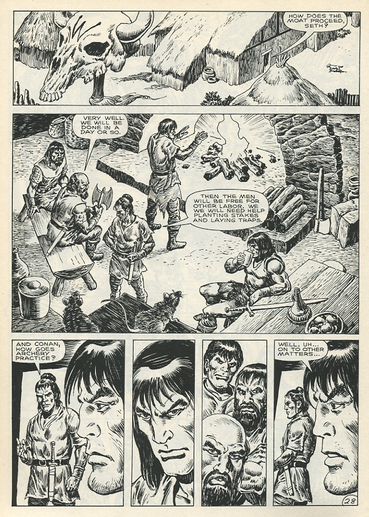 Read online The Savage Sword Of Conan comic -  Issue #142 - 34