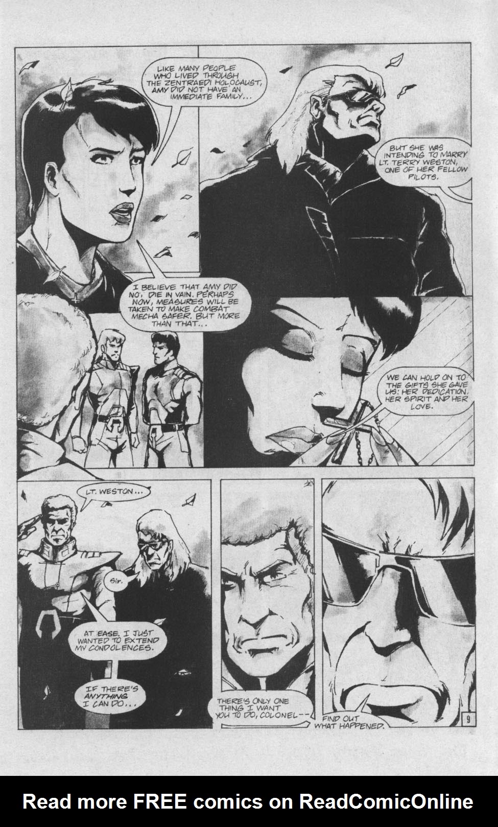 Read online Robotech II: The Sentinels - CyberPirates comic -  Issue #1 - 11