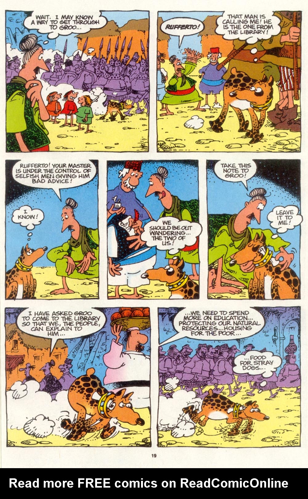 Read online Sergio Aragonés Groo the Wanderer comic -  Issue #109 - 21