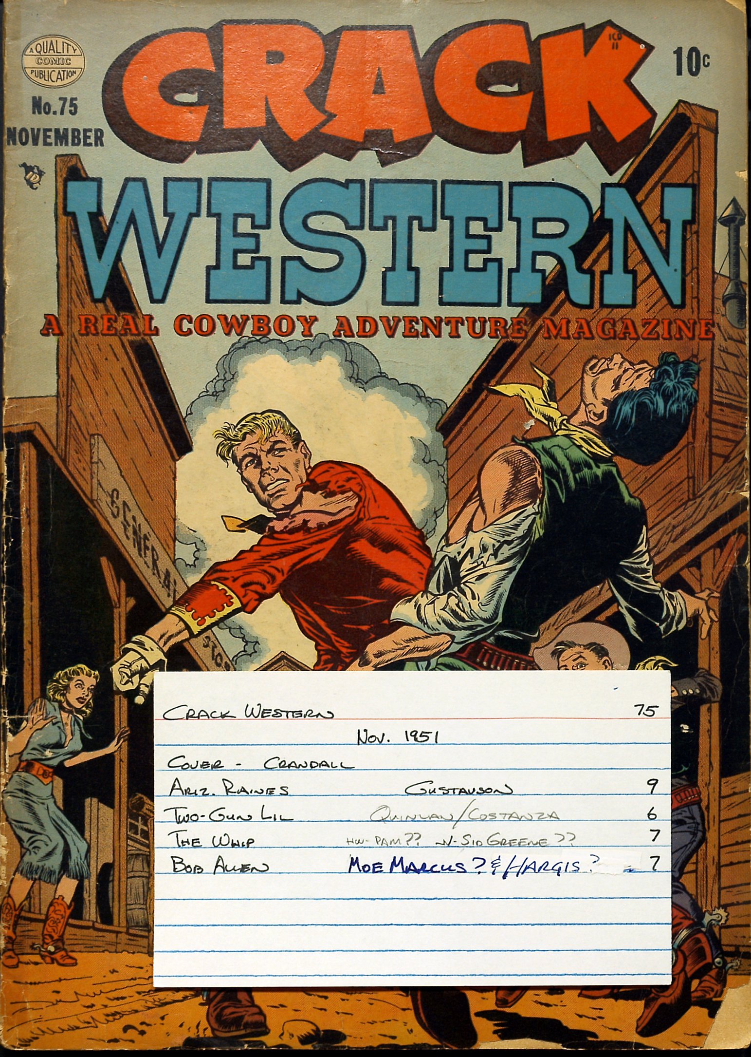 Read online Crack Western comic -  Issue #75 - 37