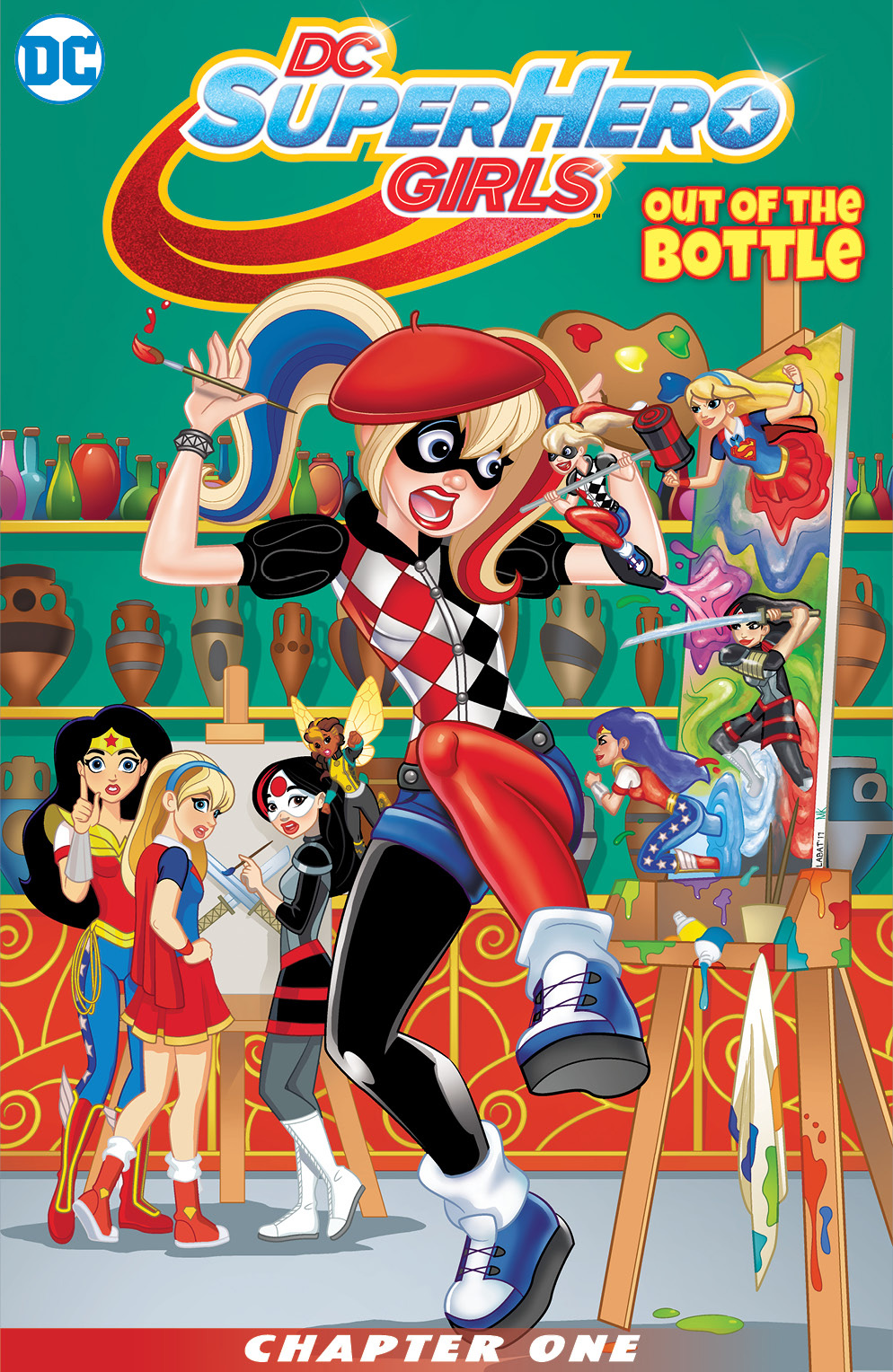Read online DC Super Hero Girls: Out of the Bottle comic -  Issue #1 - 2