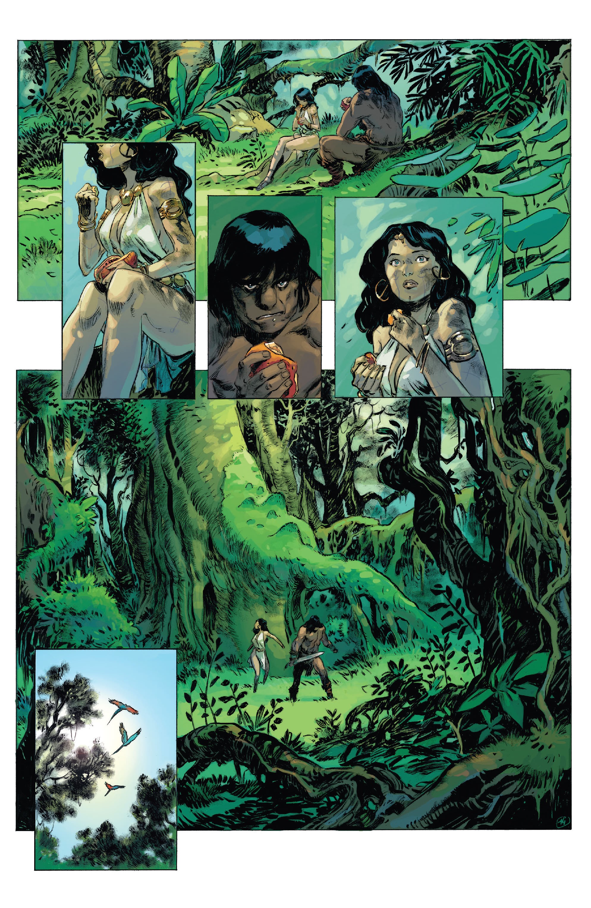 Read online The Cimmerian: Iron Shadows in the Moon comic -  Issue #1 - 16