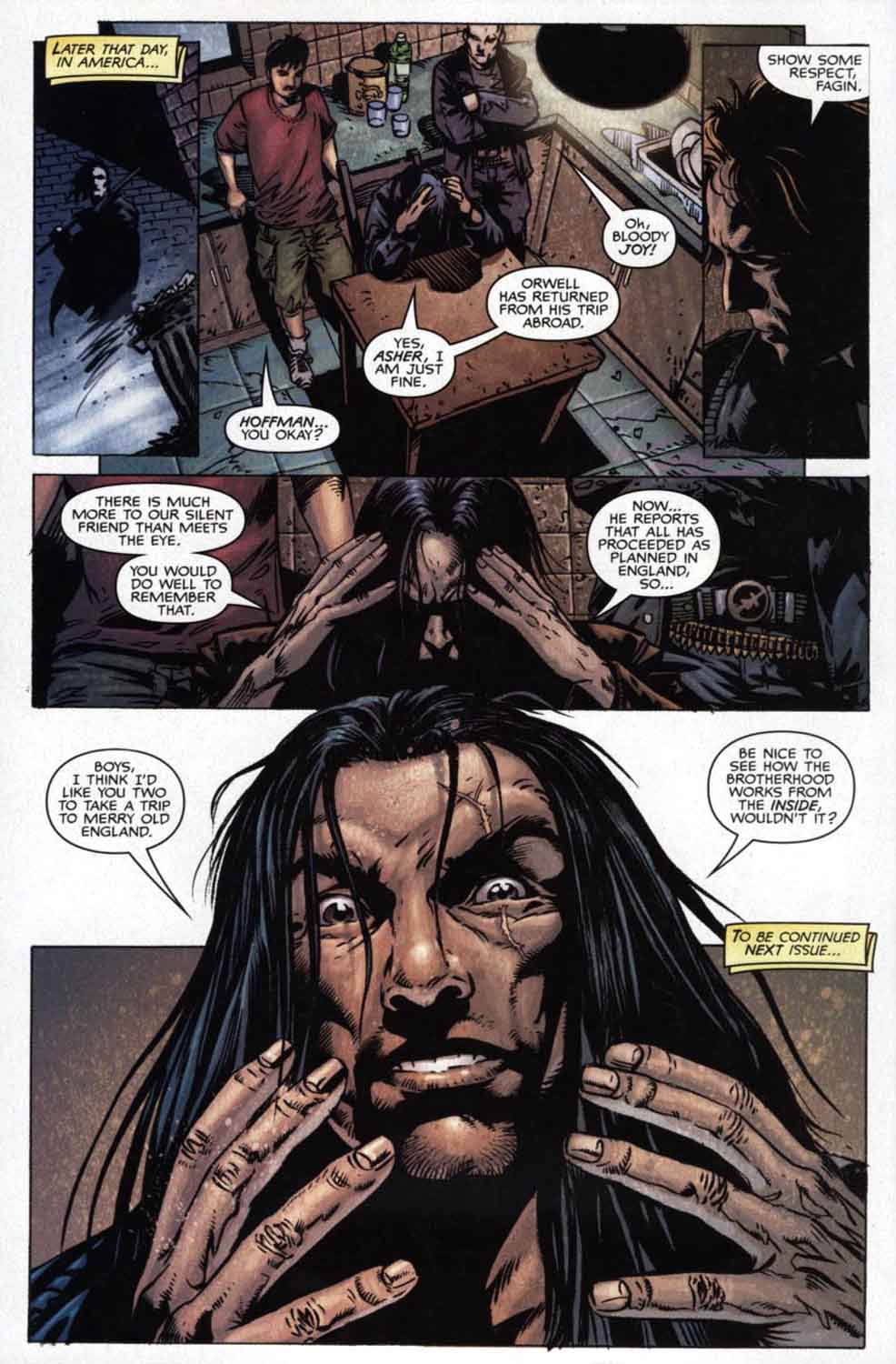 Read online The Brotherhood comic -  Issue #4 - 24