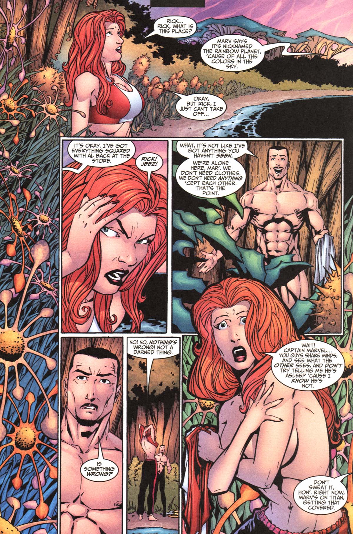 Captain Marvel (1999) Issue #32 #33 - English 12