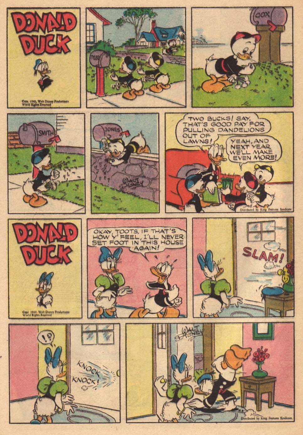 Read online Walt Disney's Comics and Stories comic -  Issue #145 - 36