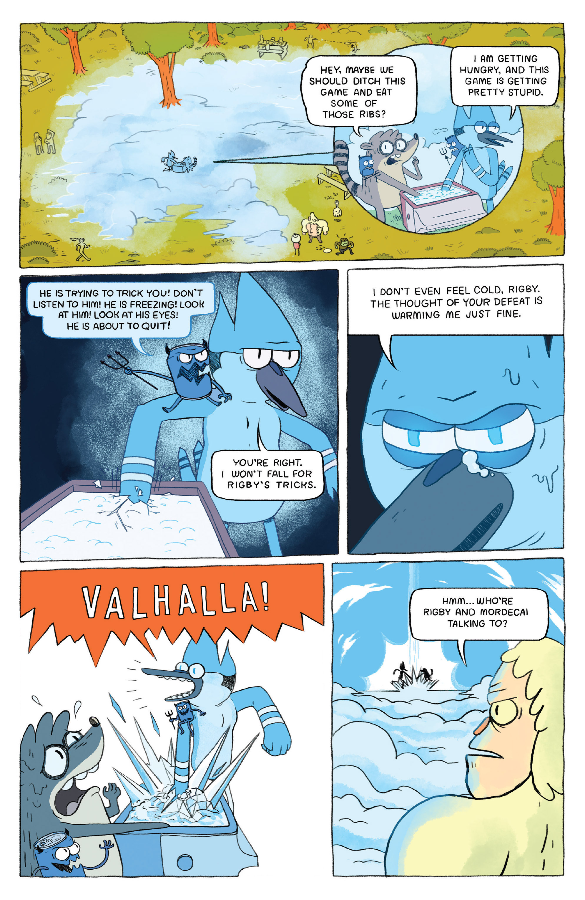 Read online Regular Show comic -  Issue #37 - 20