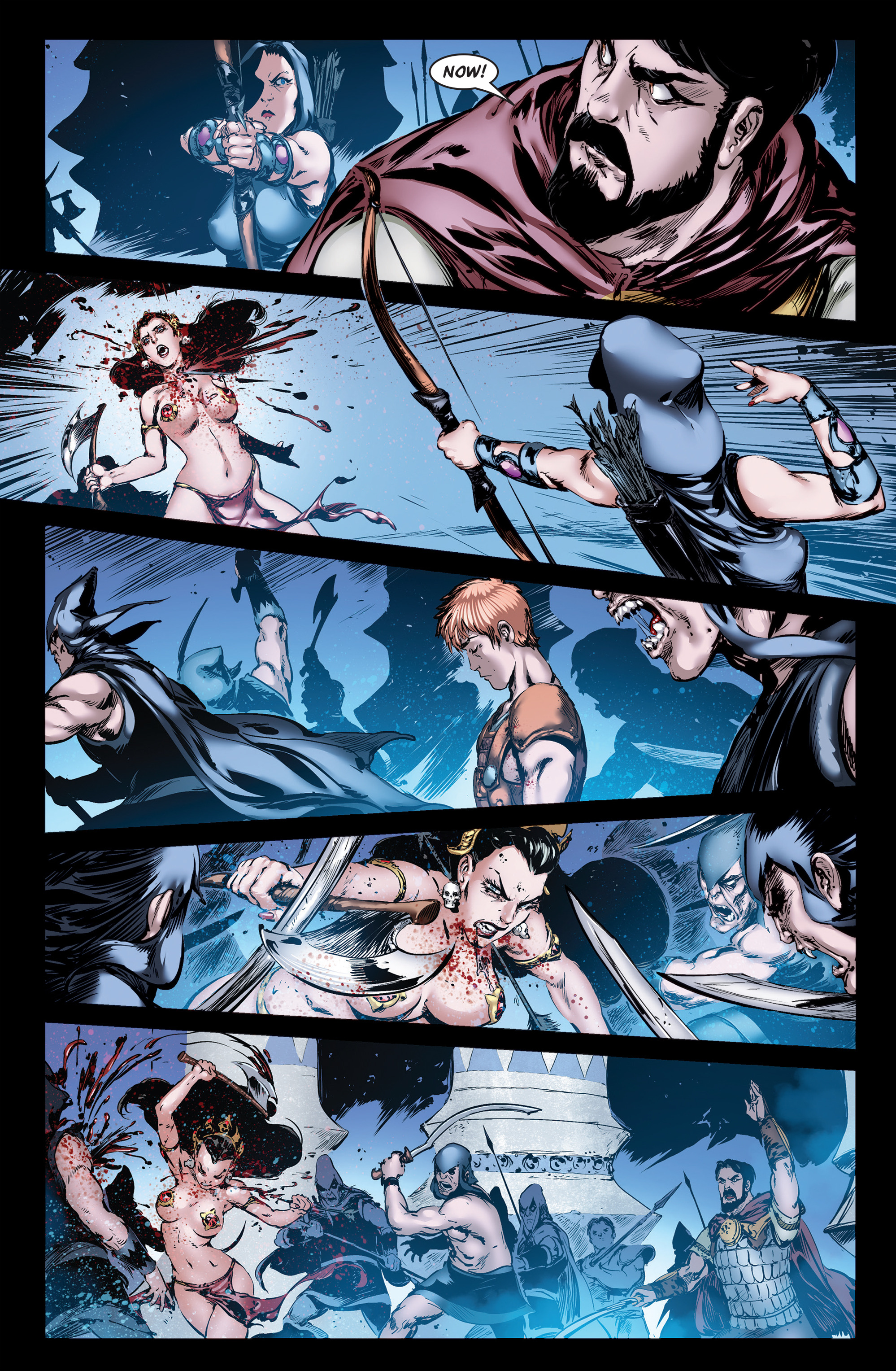 Read online Queen of Vampires comic -  Issue #4 - 29