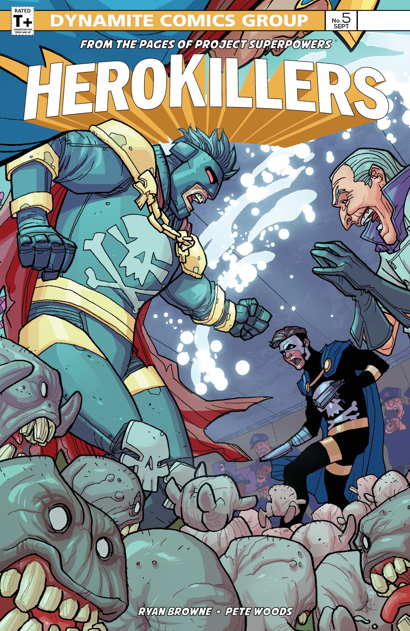 Read online Project Superpowers: Hero Killers comic -  Issue #5 - 1