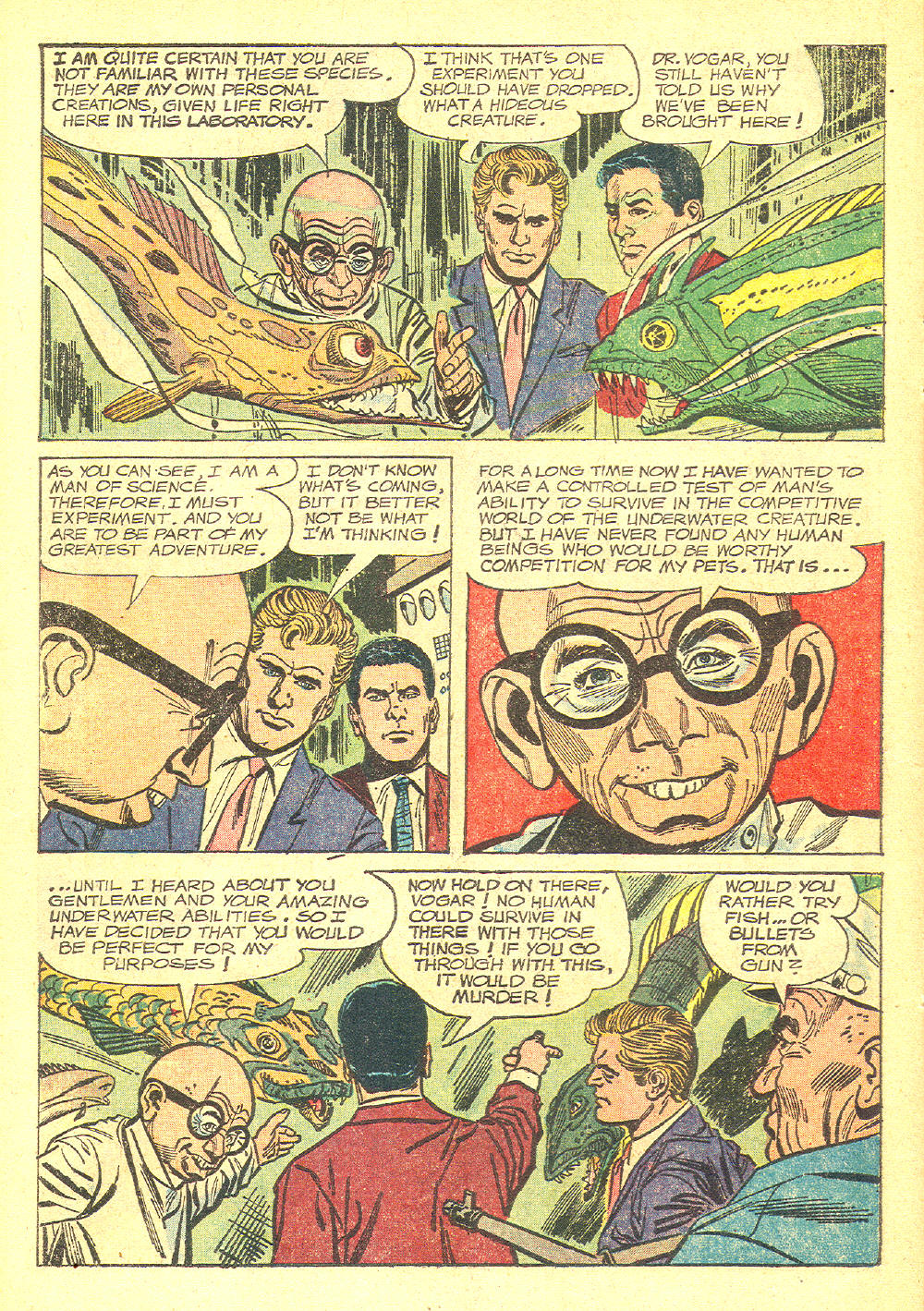 Read online The Frogmen comic -  Issue #9 - 10