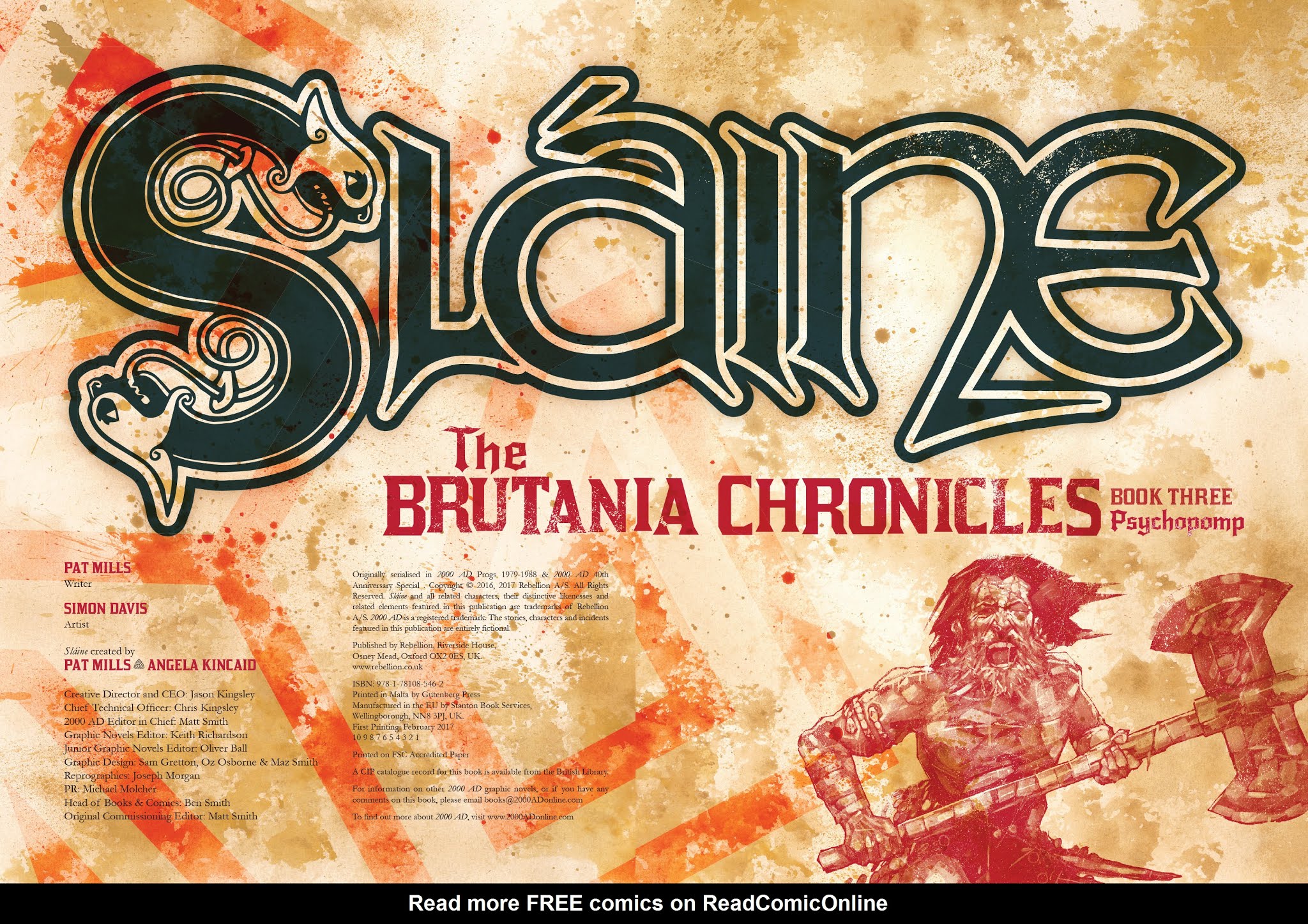 Read online Sláine comic -  Issue # TPB 17 - 3
