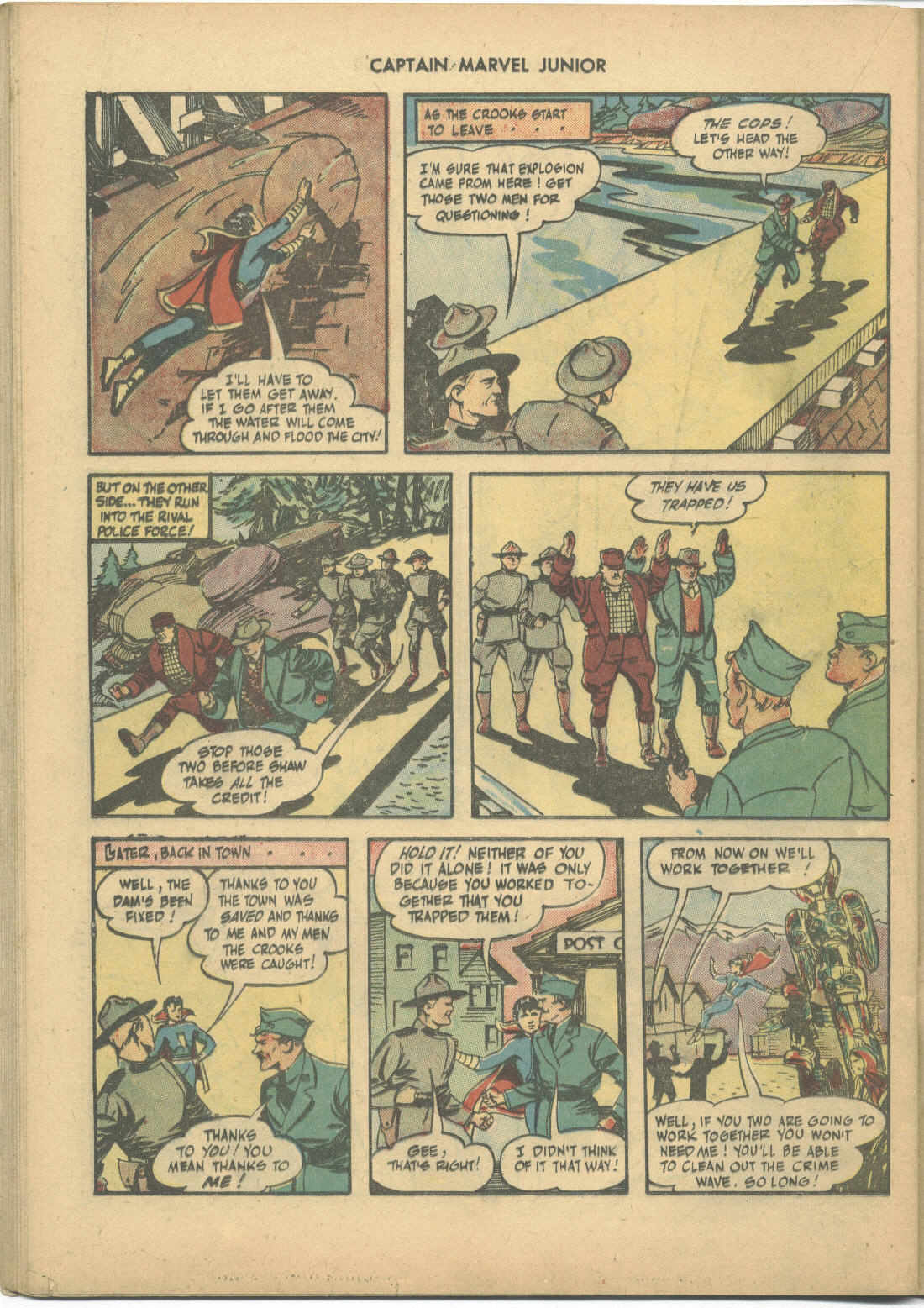 Read online Captain Marvel, Jr. comic -  Issue #37 - 32