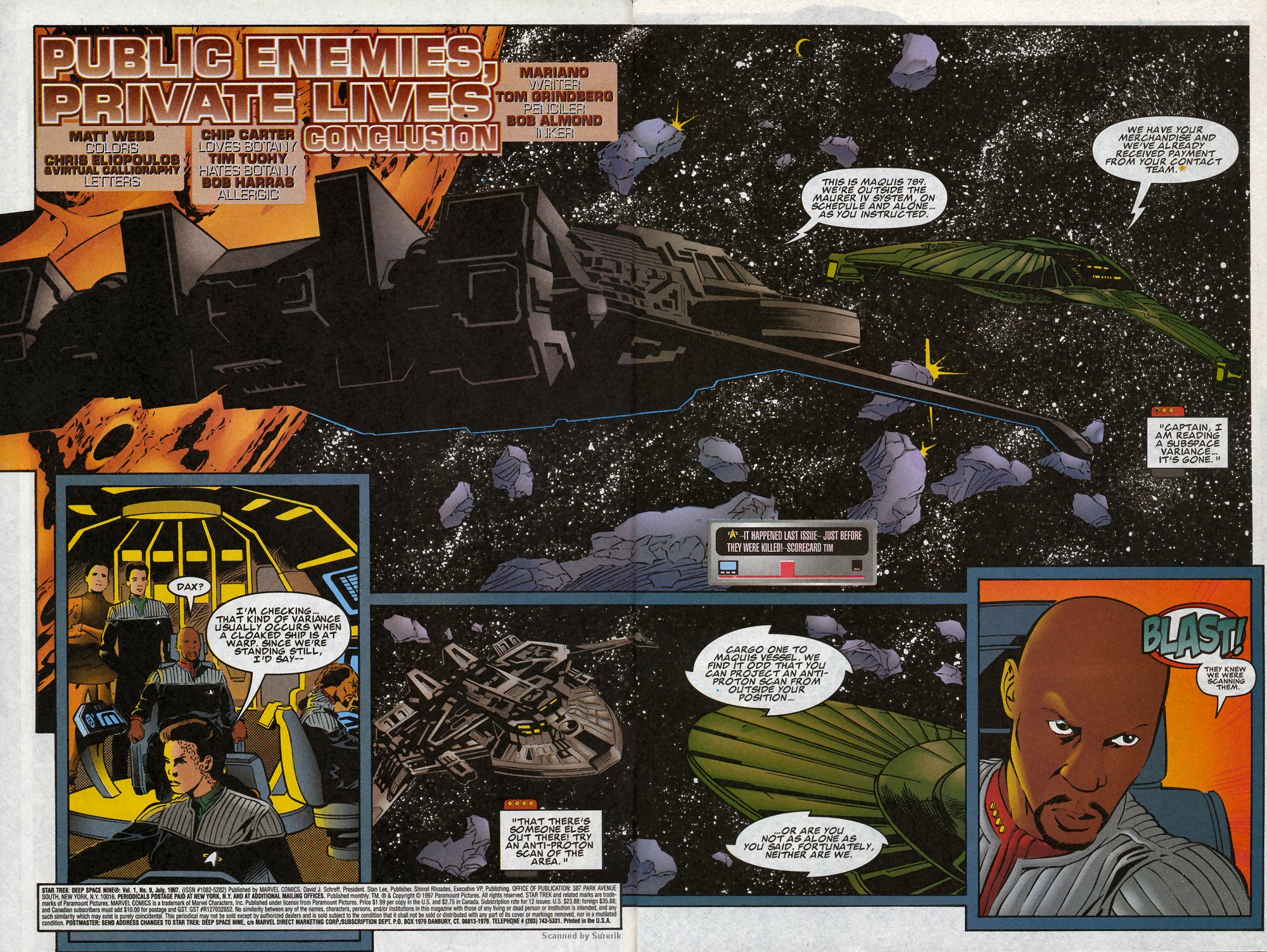 Read online Star Trek: Deep Space Nine (1996) comic -  Issue #9 - 5