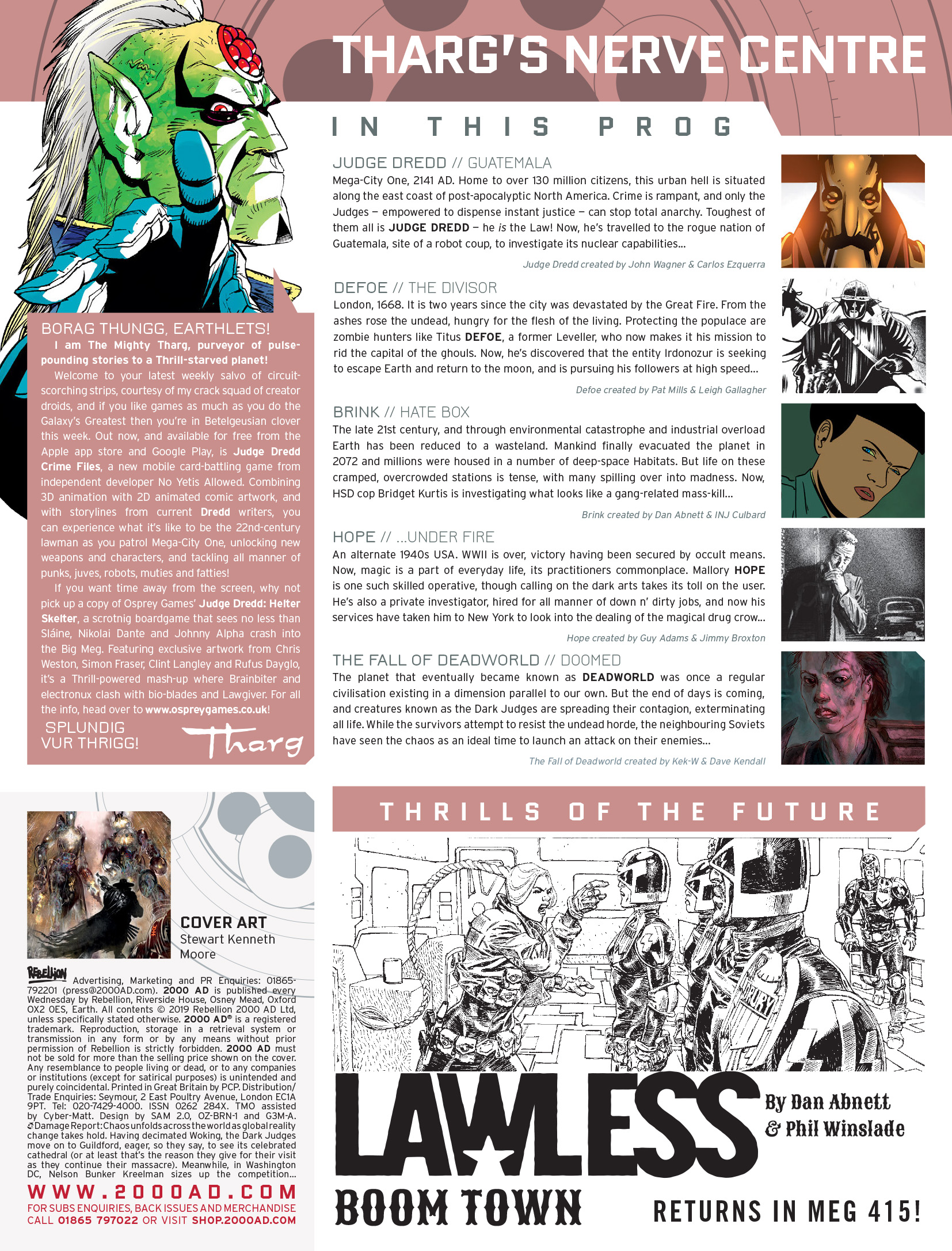 Read online 2000 AD comic -  Issue #2155 - 2