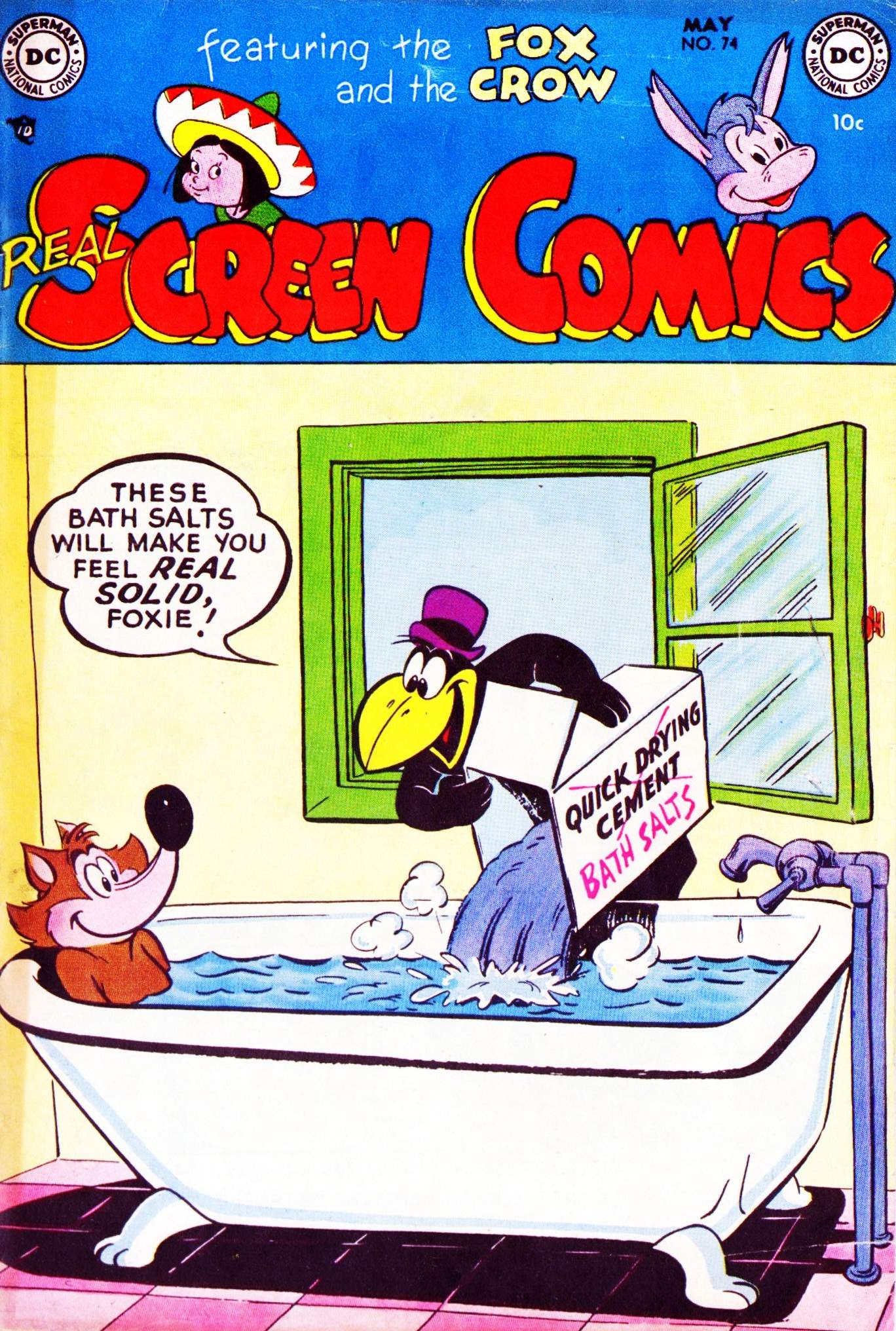 Read online Real Screen Comics comic -  Issue #74 - 1