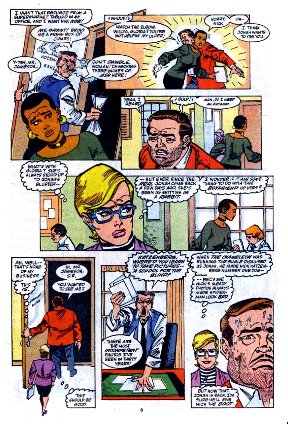 Read online The Spectacular Spider-Man (1976) comic -  Issue #154 - 7