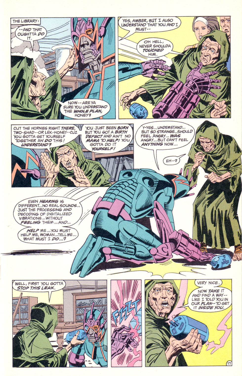 Read online Electric Warrior comic -  Issue #11 - 18