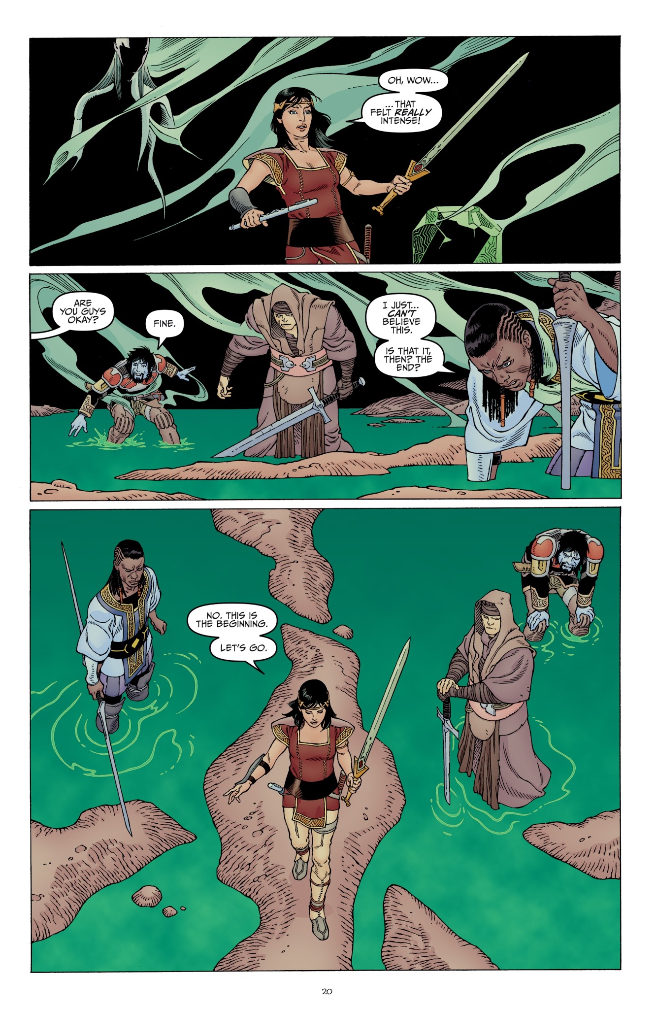 Read online Sword of Ages comic -  Issue #2 - 21