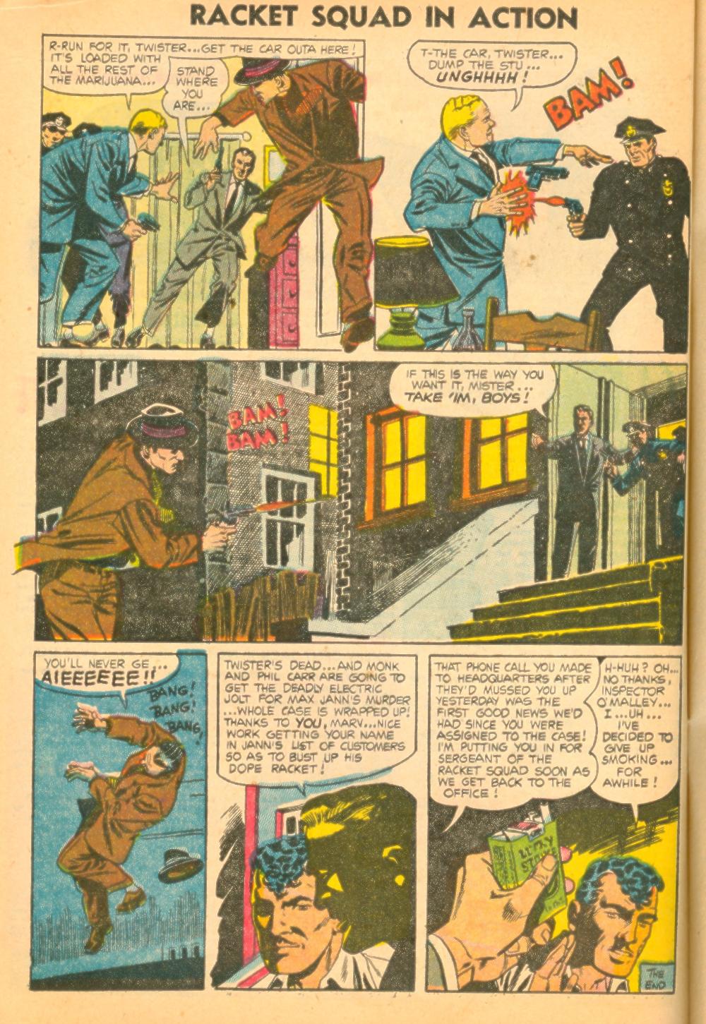 Read online Racket Squad in Action comic -  Issue #14 - 16