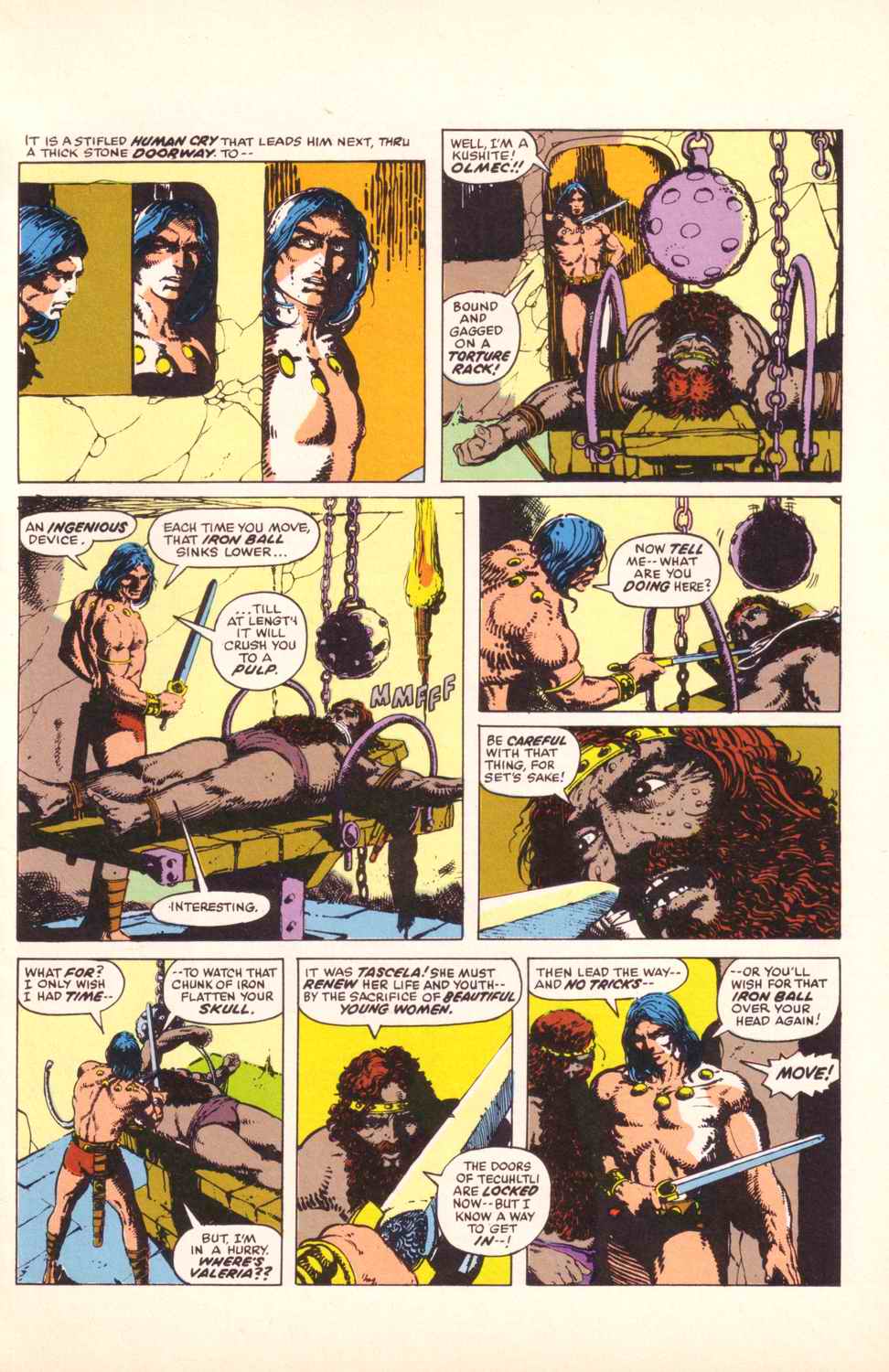 Read online Robert E. Howard's Conan the Barbarian comic -  Issue # Full - 51