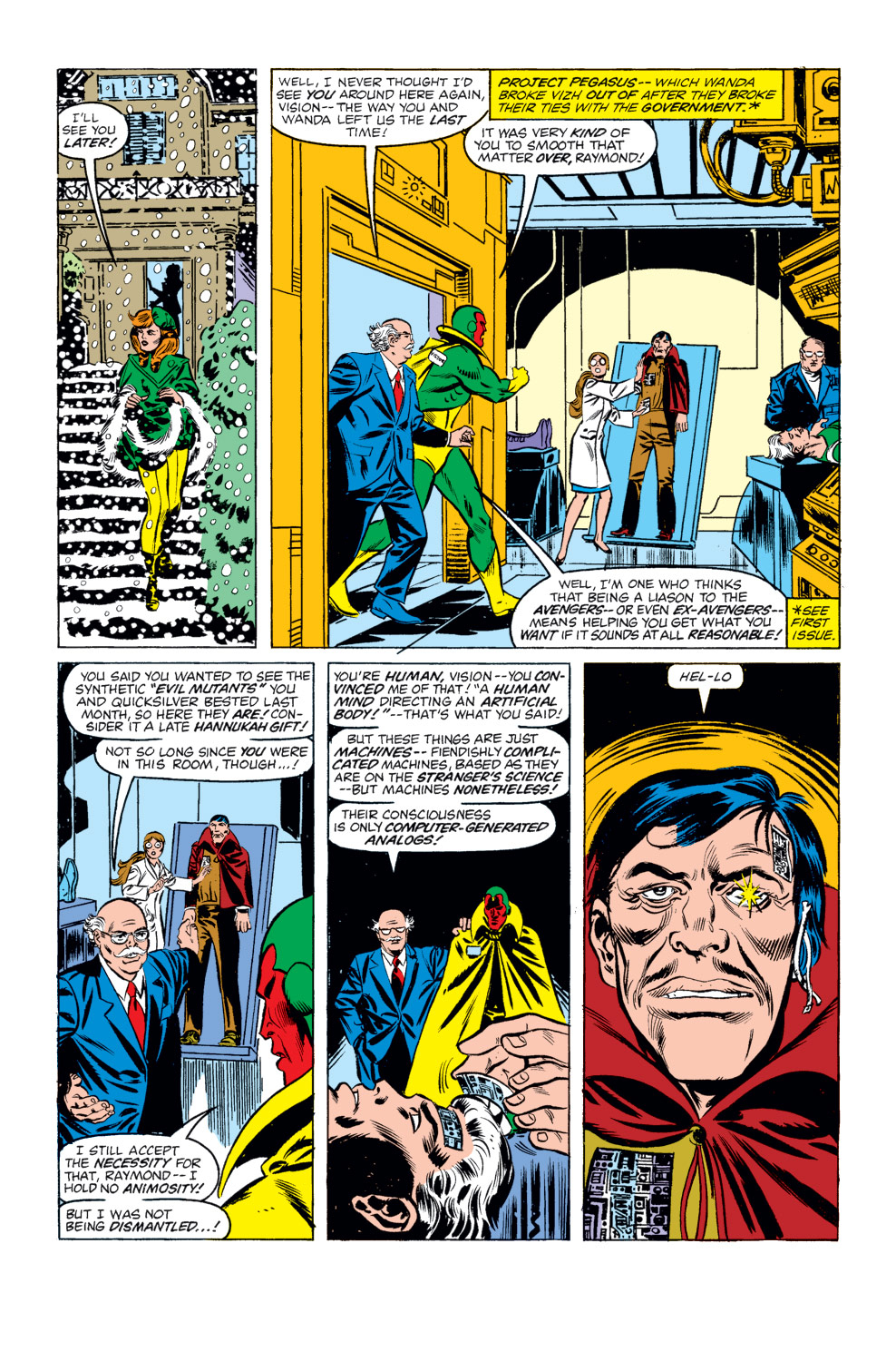 Read online The Vision and the Scarlet Witch (1985) comic -  Issue #7 - 8