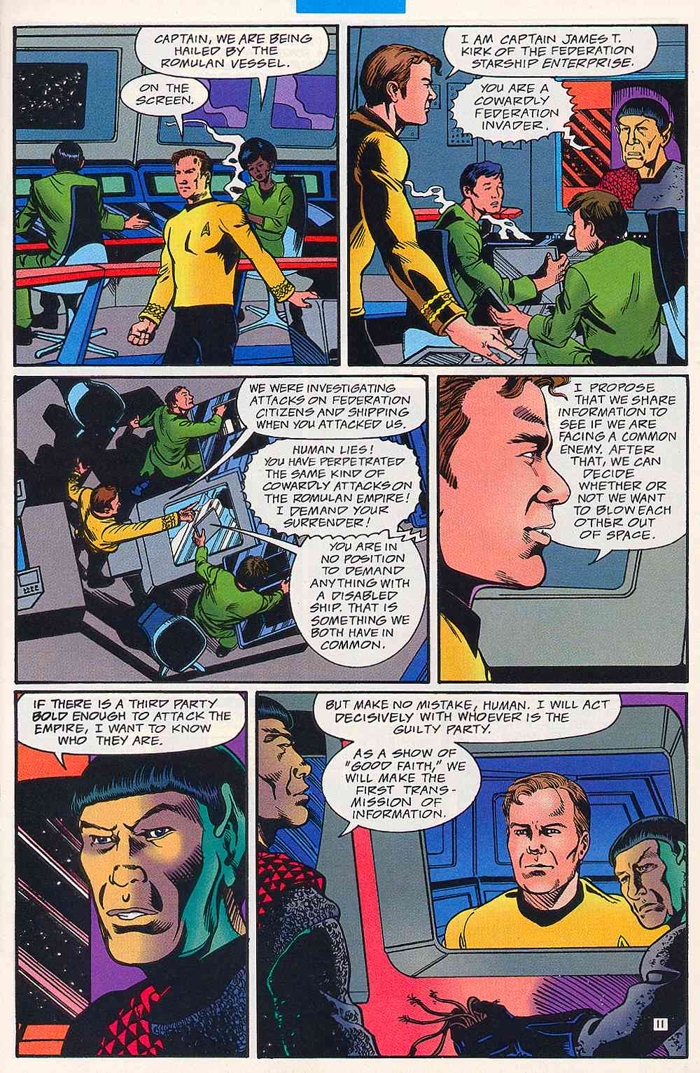 Read online Star Trek (1989) comic -  Issue #77 - 12
