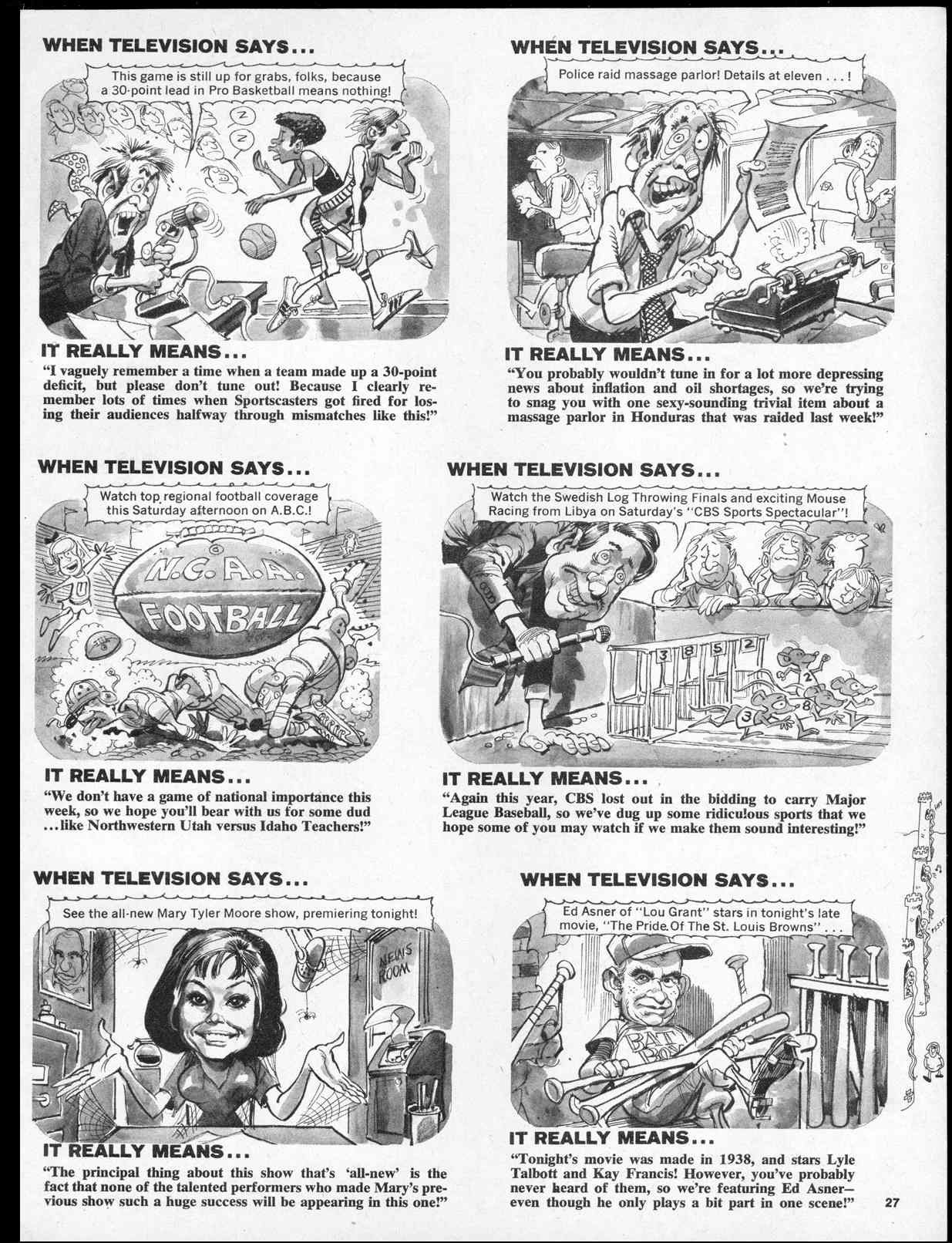 Read online MAD comic -  Issue #222 - 29