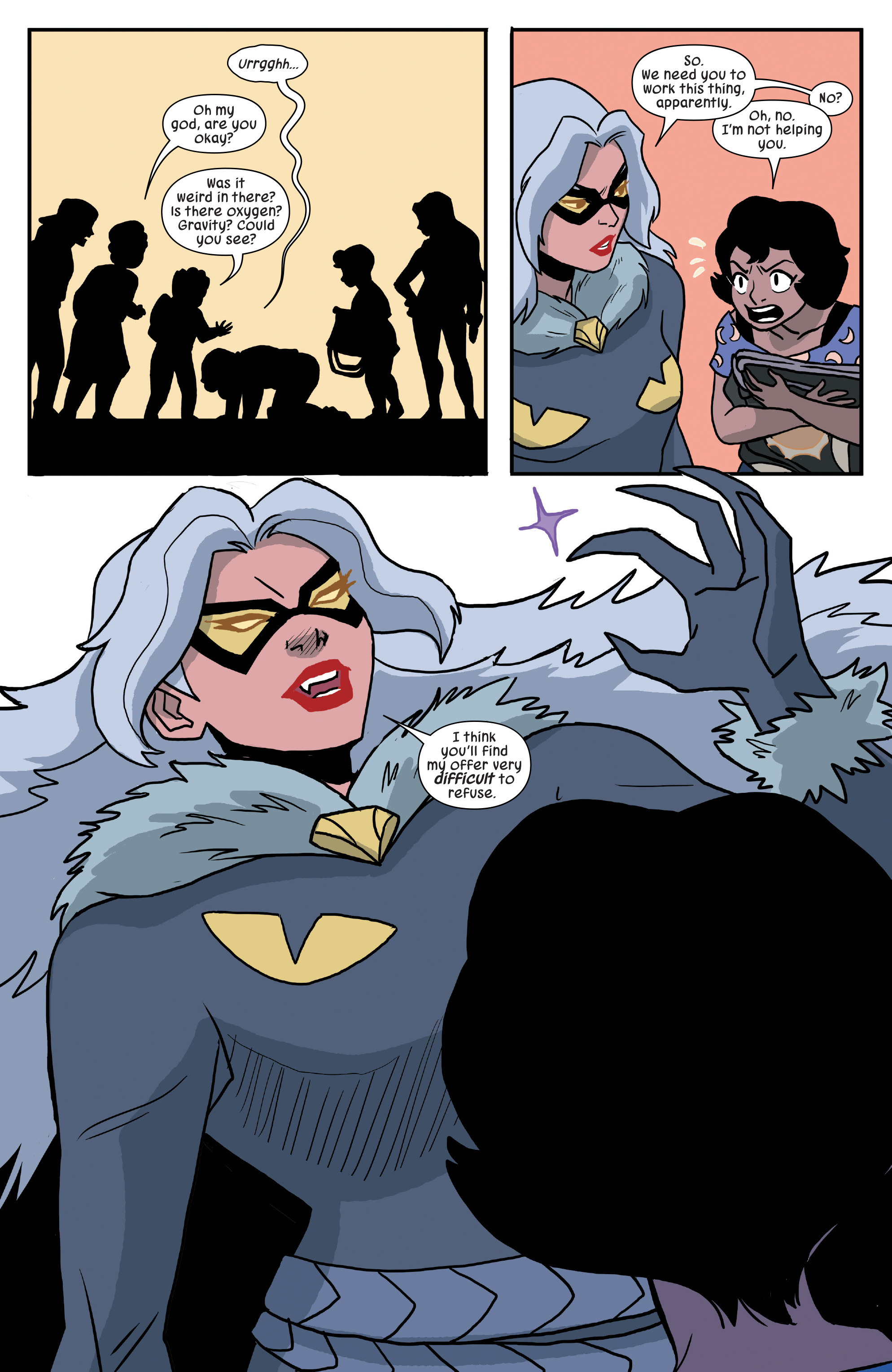 Read online Patsy Walker, A.K.A. Hellcat! comic -  Issue #12 - 12