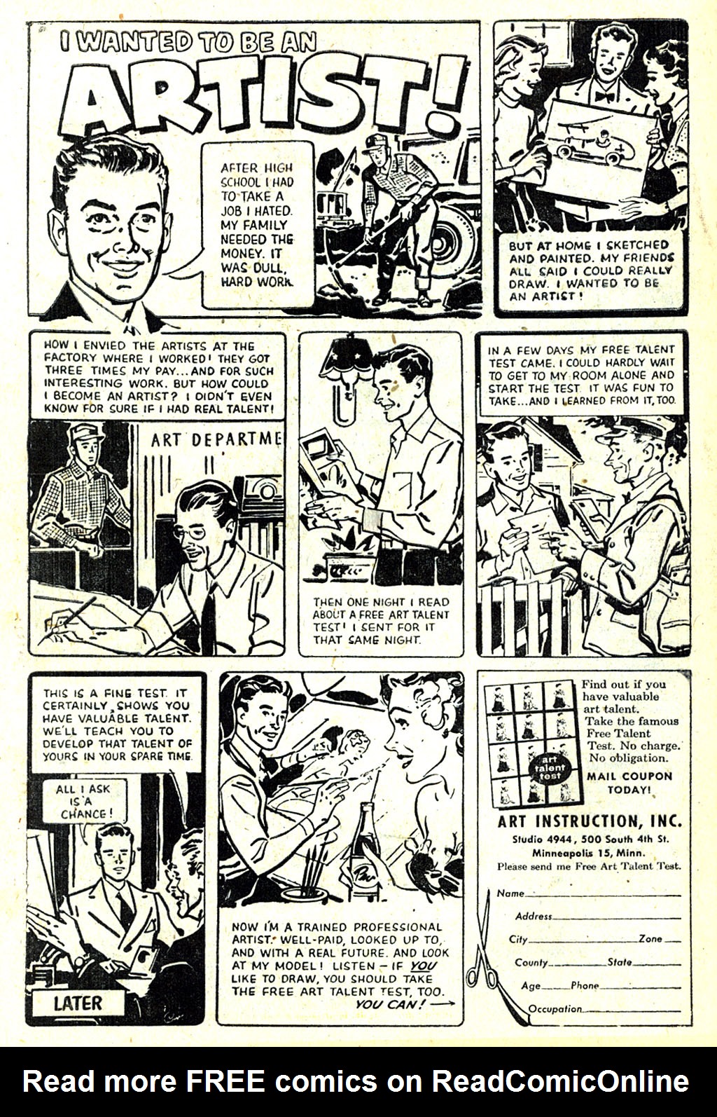 Read online War Comics comic -  Issue #26 - 34