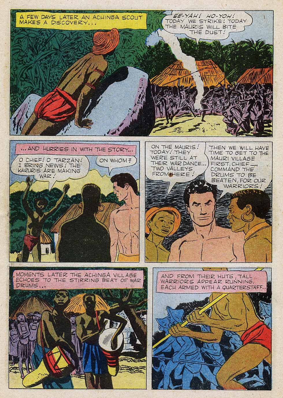Read online Tarzan (1948) comic -  Issue #101 - 10