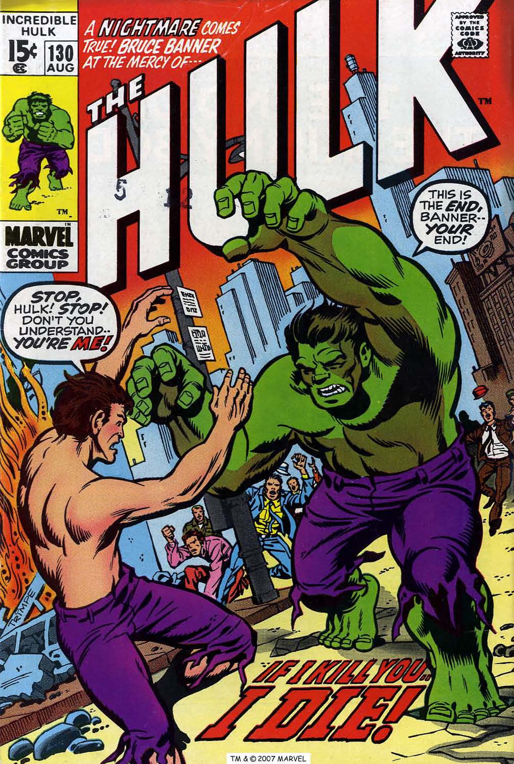 The Incredible Hulk (1968) issue 130 - Page 1