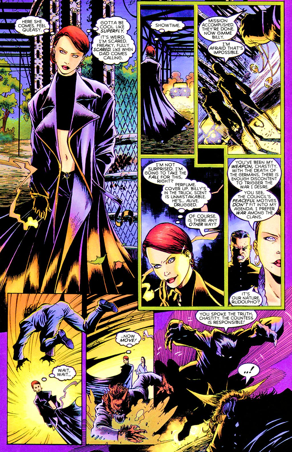 Read online Chastity: Theatre of Pain comic -  Issue #3 - 14