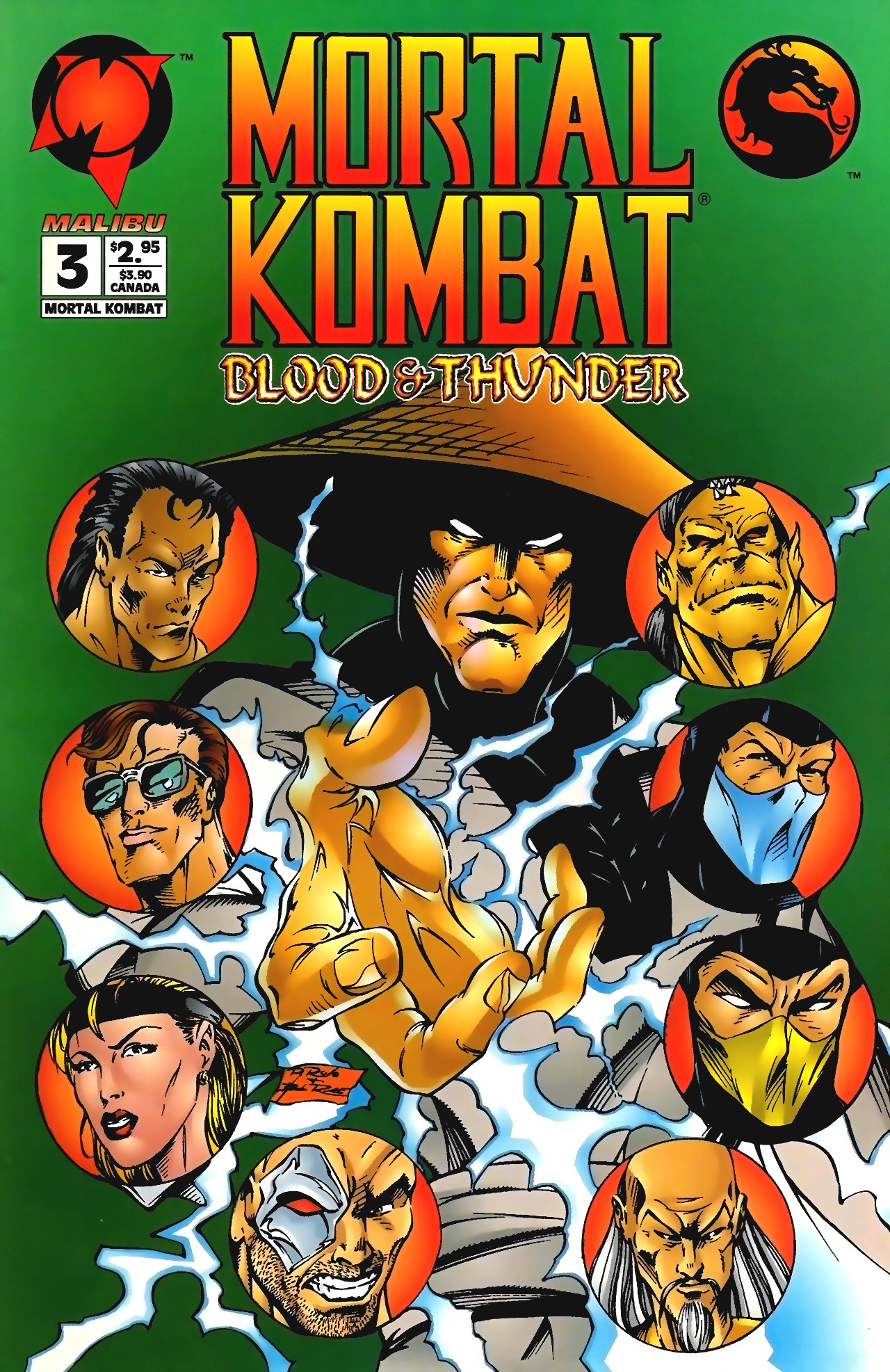 Read online Mortal Kombat (1994) comic -  Issue #3 - 1