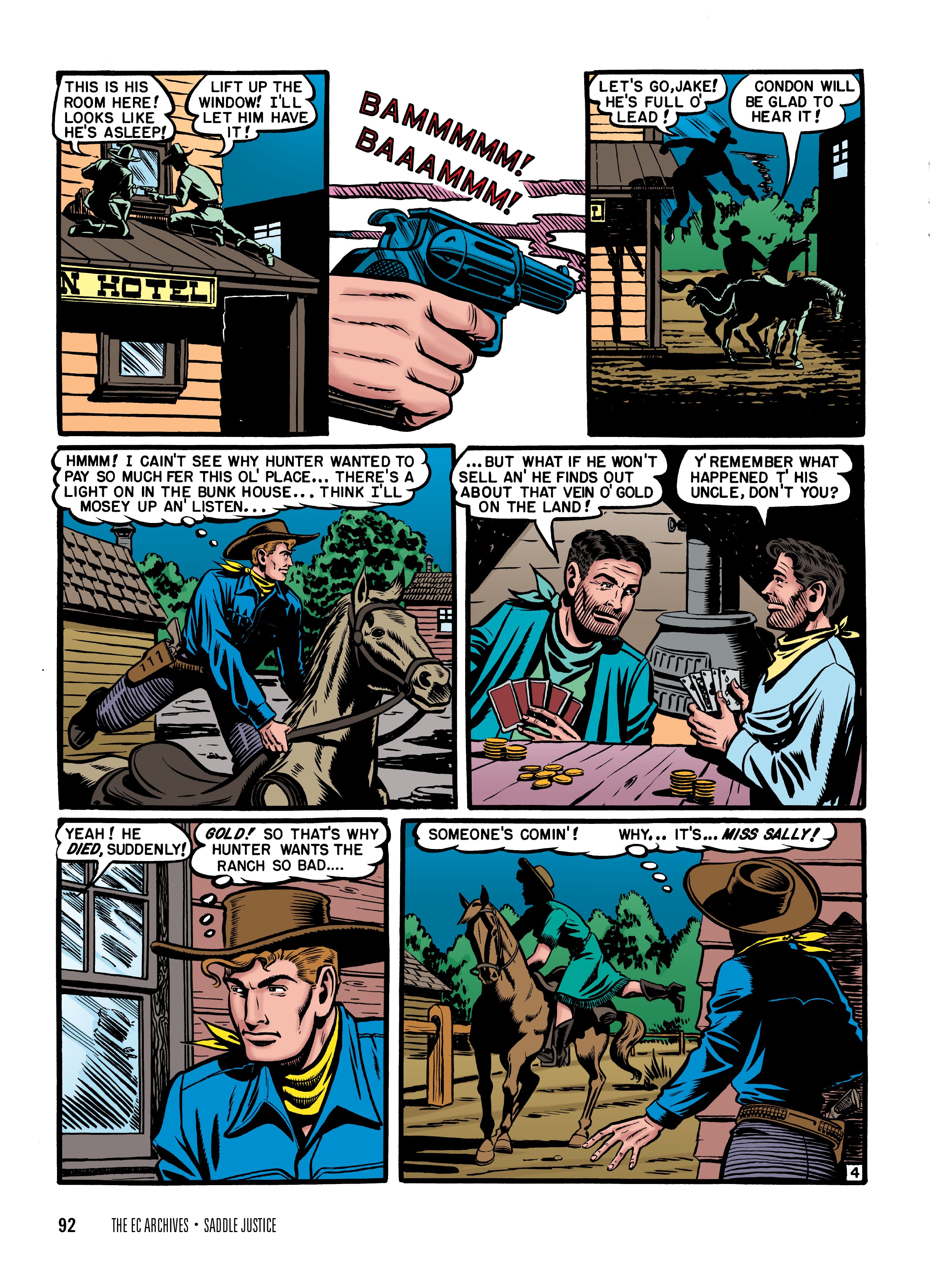 Read online The EC Archives: Saddle Justice comic -  Issue # TPB (Part 1) - 94