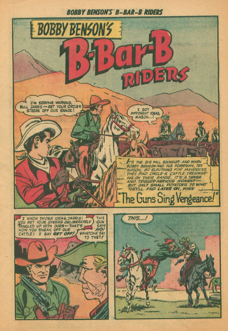 Read online Bobby Benson's B-Bar-B Riders comic -  Issue #10 - 26