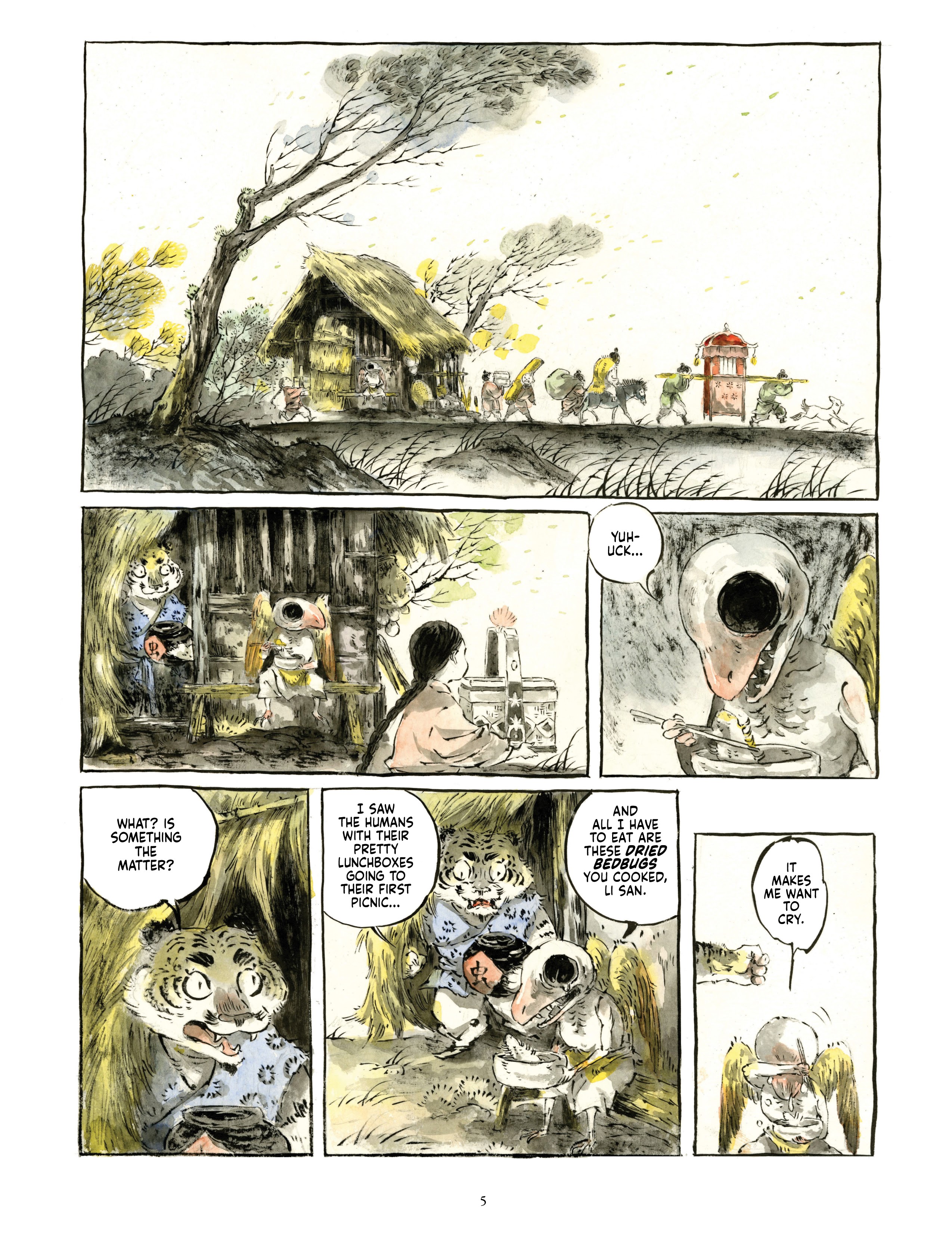 Read online Cuisine Chinoise: Five Tales of Food and Life comic -  Issue # TPB - 8